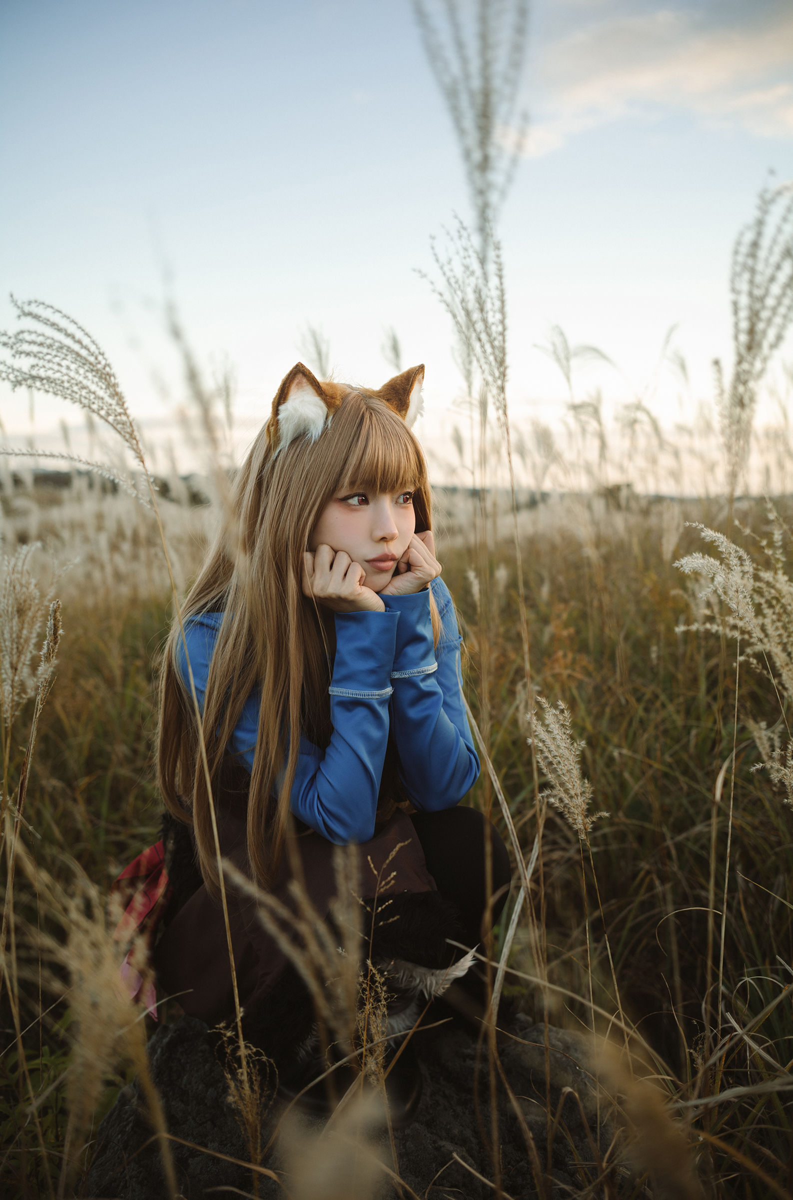 Ely_eee (ElyEE子) - Soft Glow 狼與暖陽/(52P)