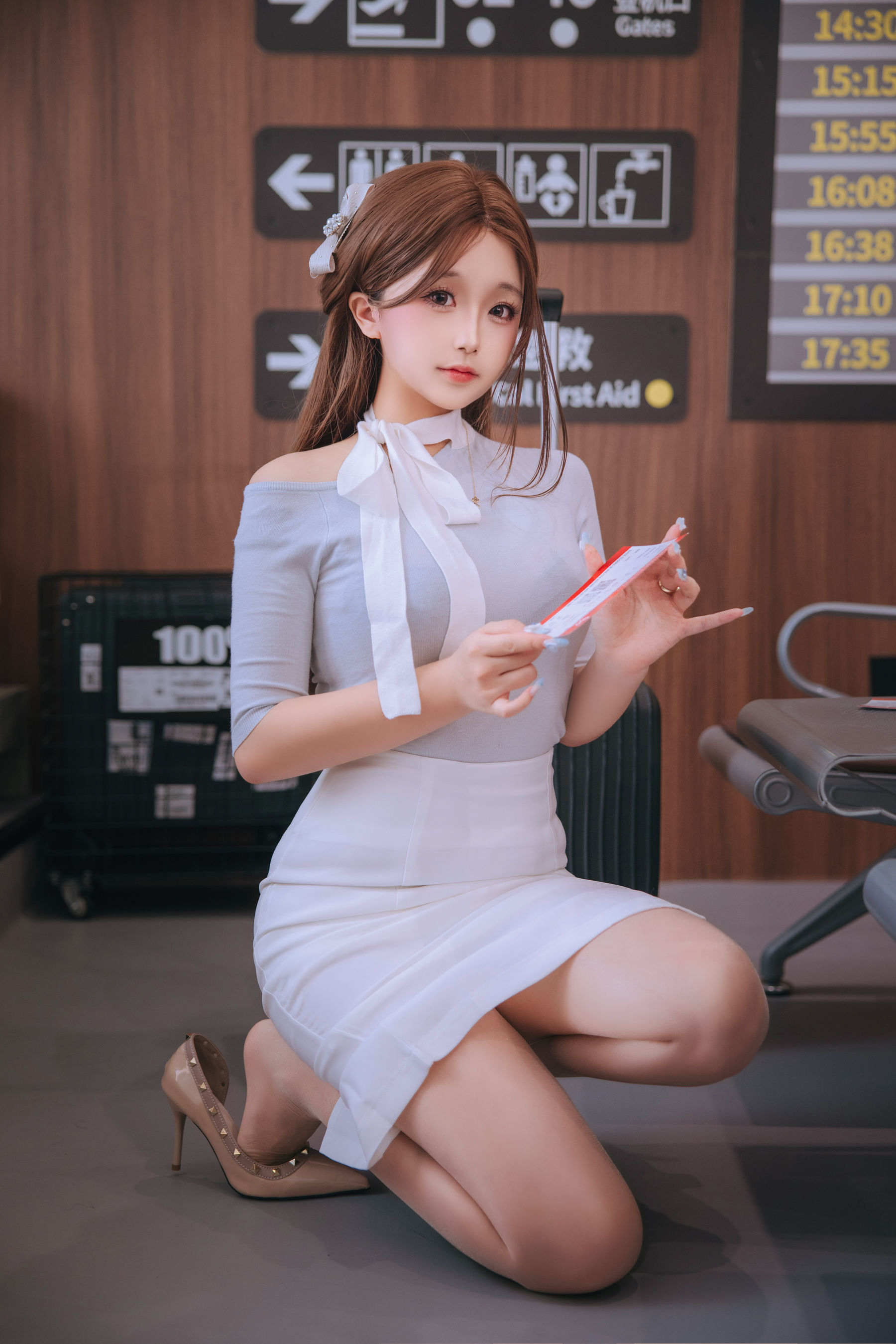 Cosplay日奈娇 - 国际航班/(159P)