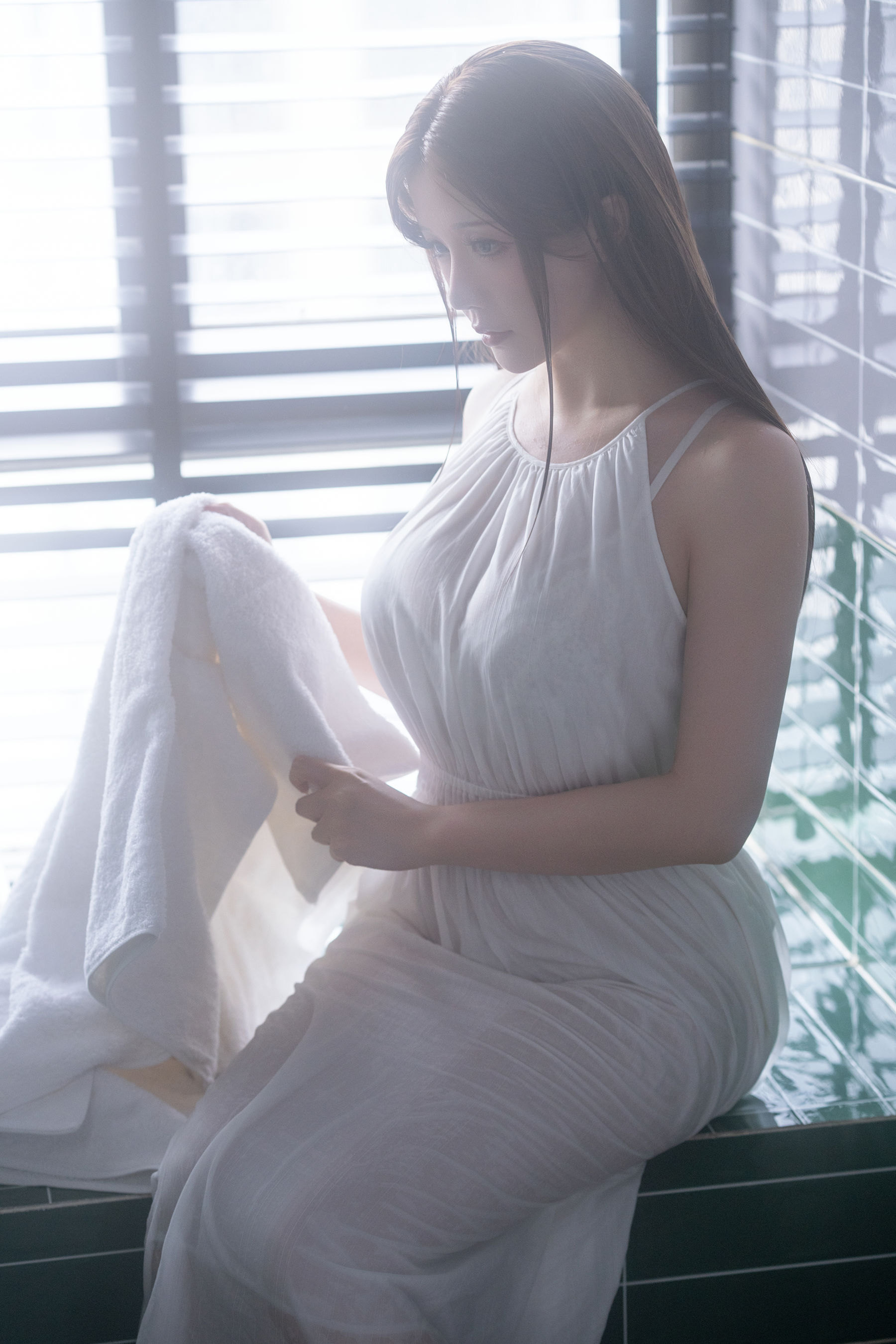 Coser小姐姐星之迟迟 - 雨天的奇妙偶遇/(100P)