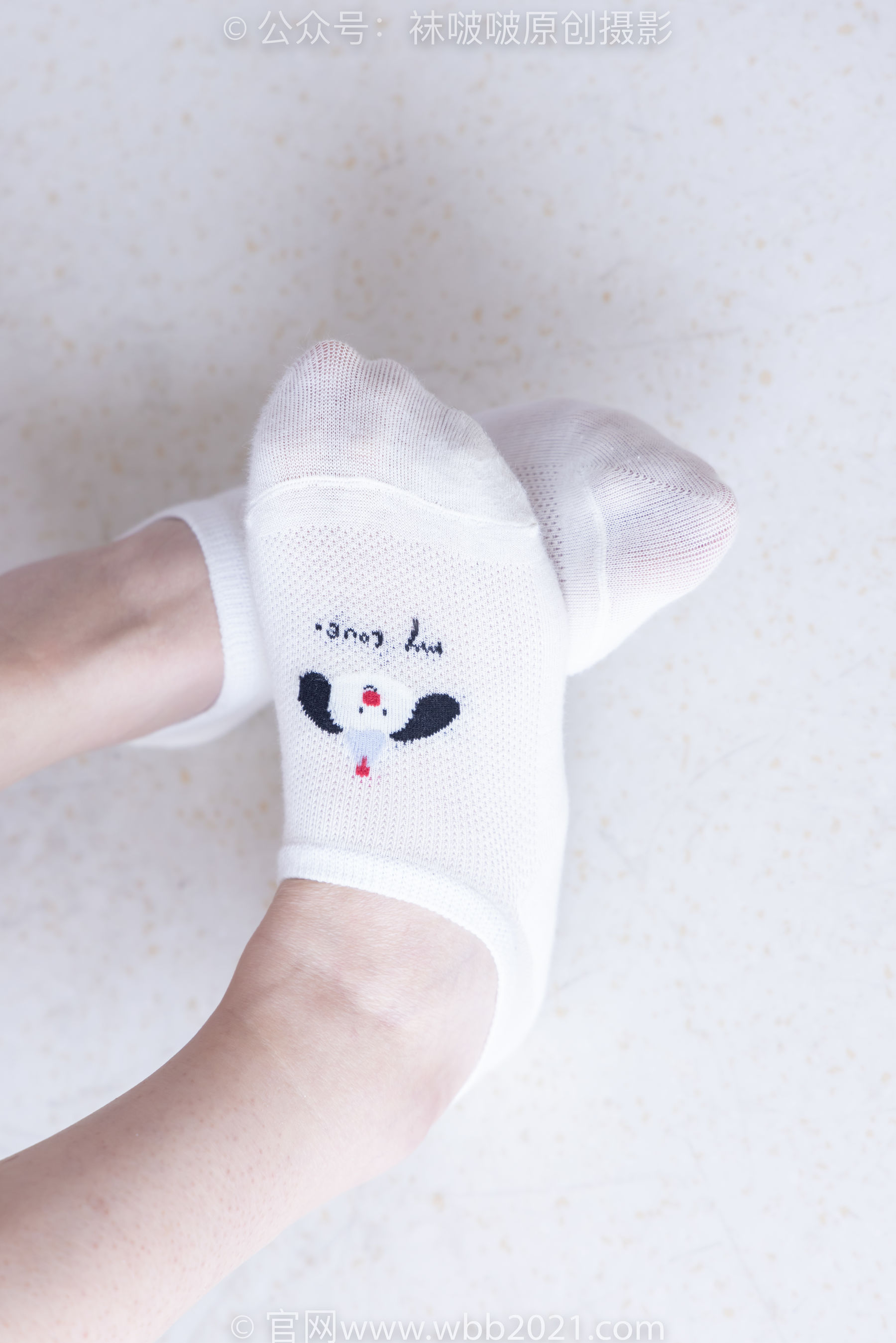 BoBoSocks袜啵啵 No.553 香菜 - 板鞋、短白棉袜、裸足/(152P)