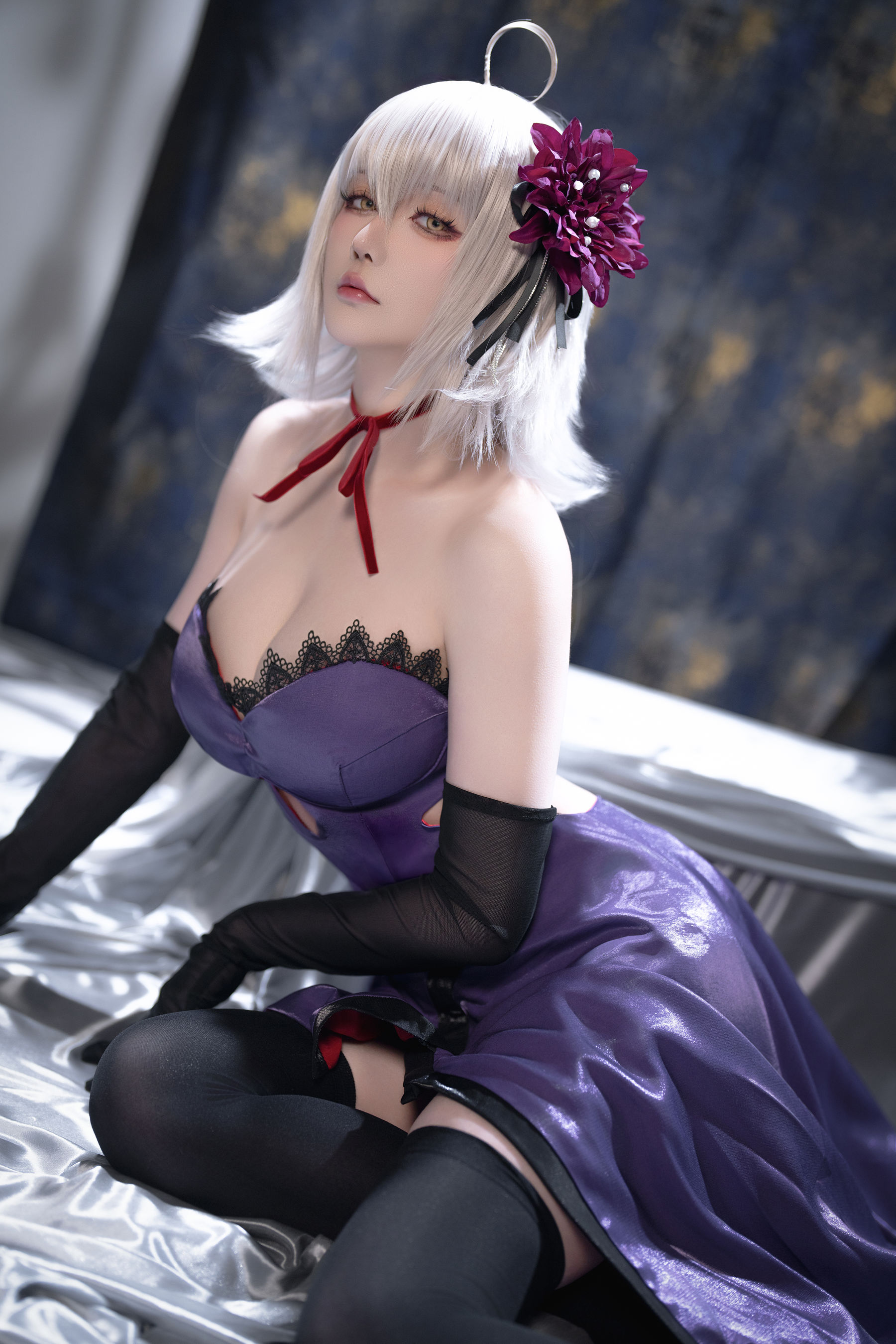Coser小姐姐星之迟迟 - FGO 贞德alter/(33P)