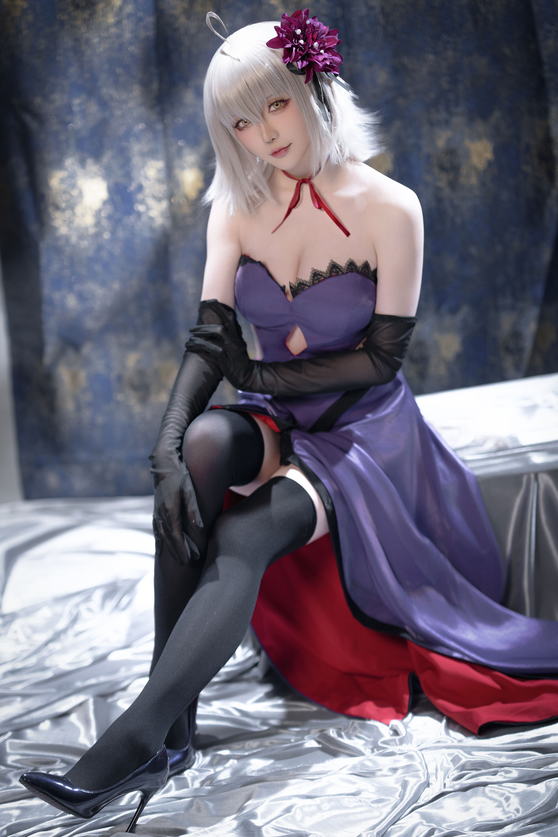 Coser小姐姐星之迟迟 - FGO 贞德alter/(33P)