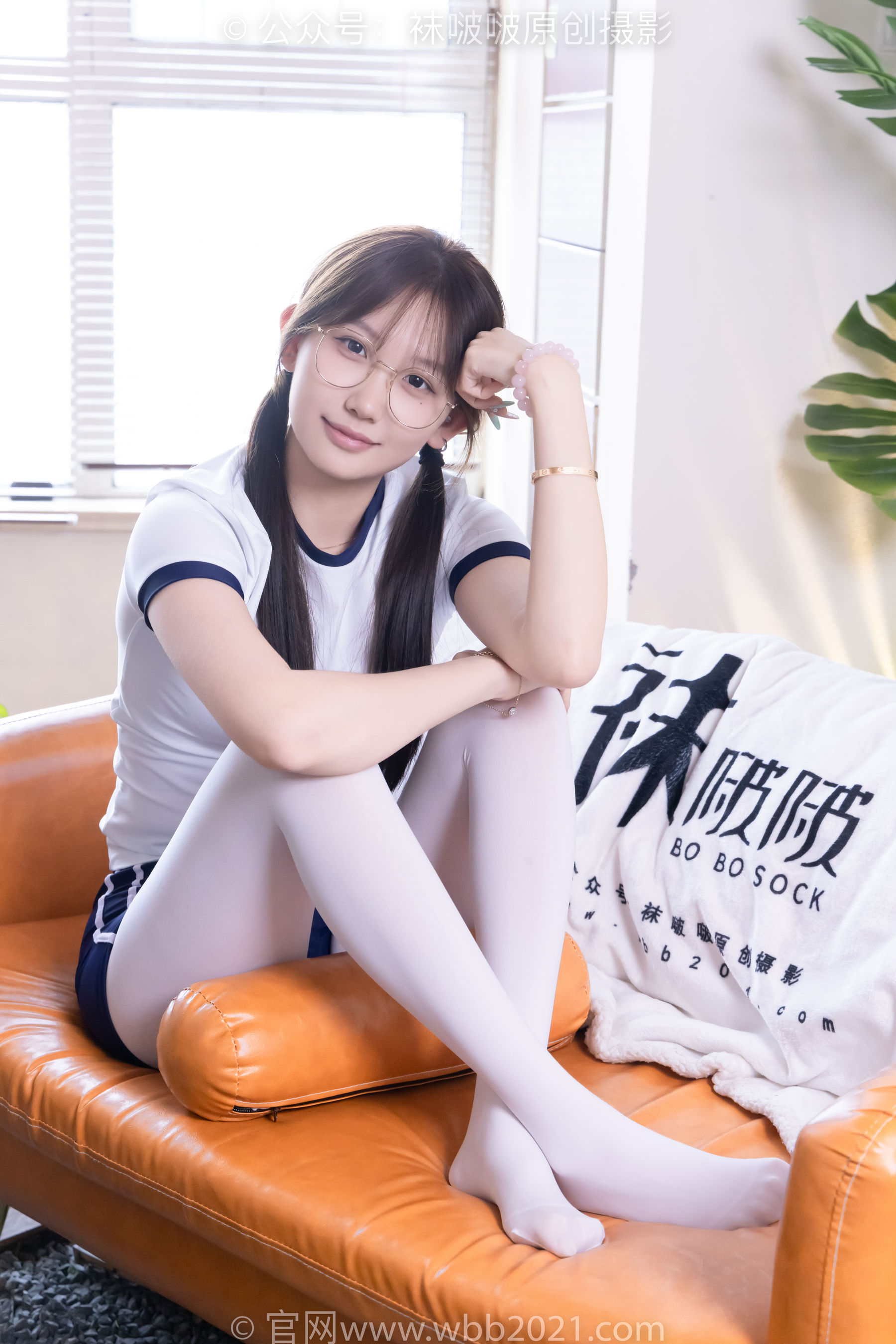 BoBoSocks袜啵啵 No.562 香菜 - 体操服、皮鞋、厚白丝/(145P)