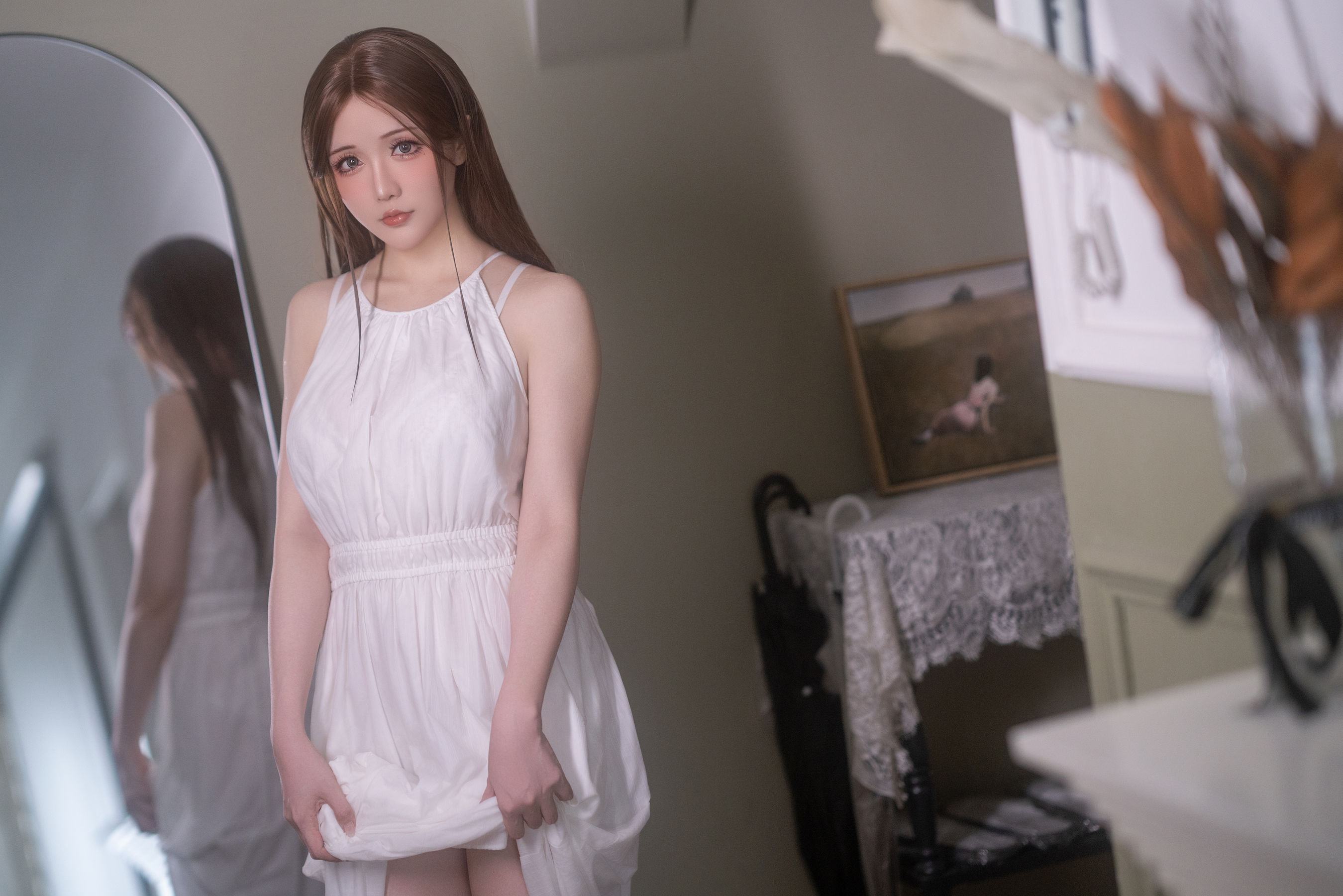 Coser小姐姐星之迟迟 - 雨天的奇妙偶遇/(100P)