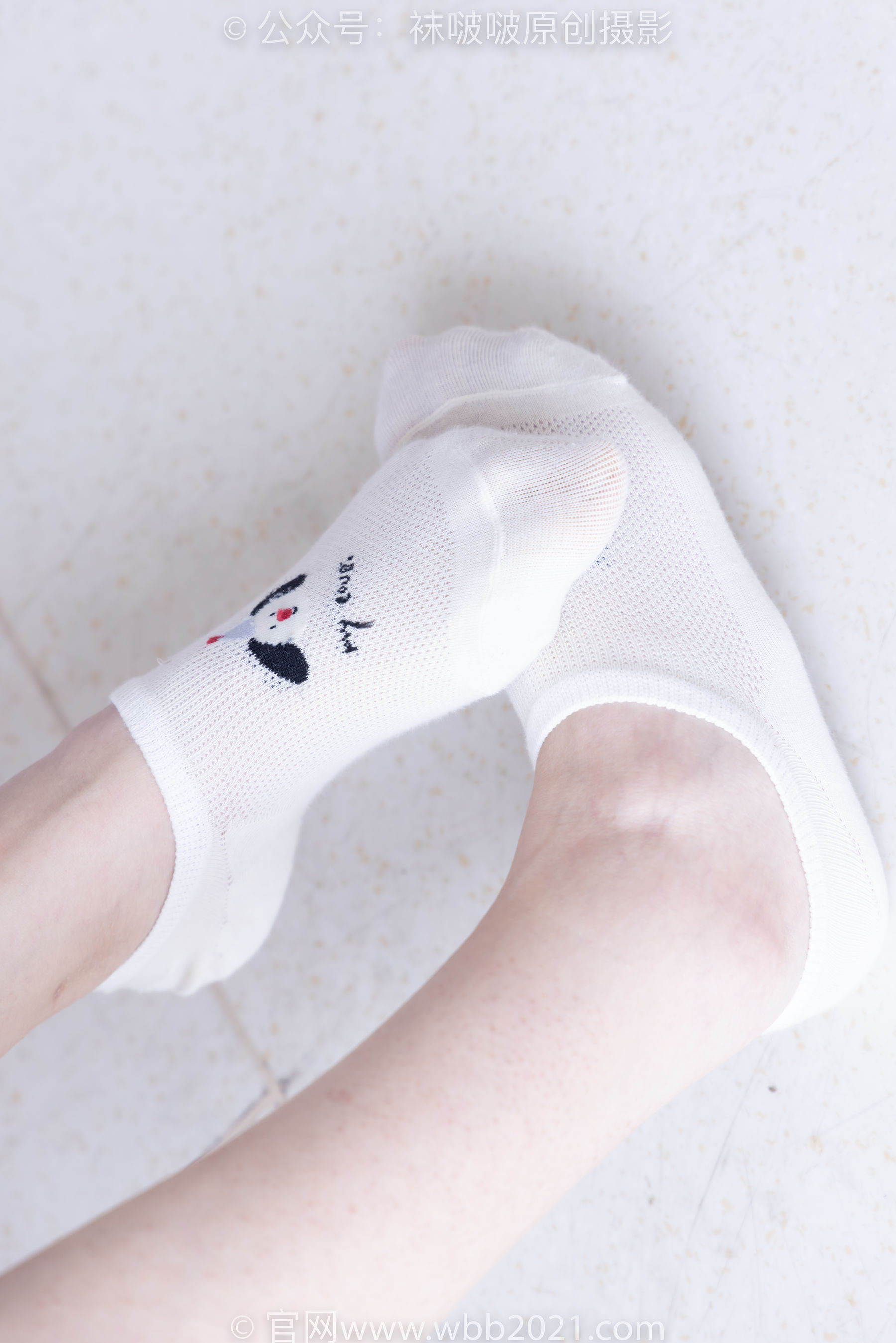 BoBoSocks袜啵啵 No.553 香菜 - 板鞋、短白棉袜、裸足/(152P)