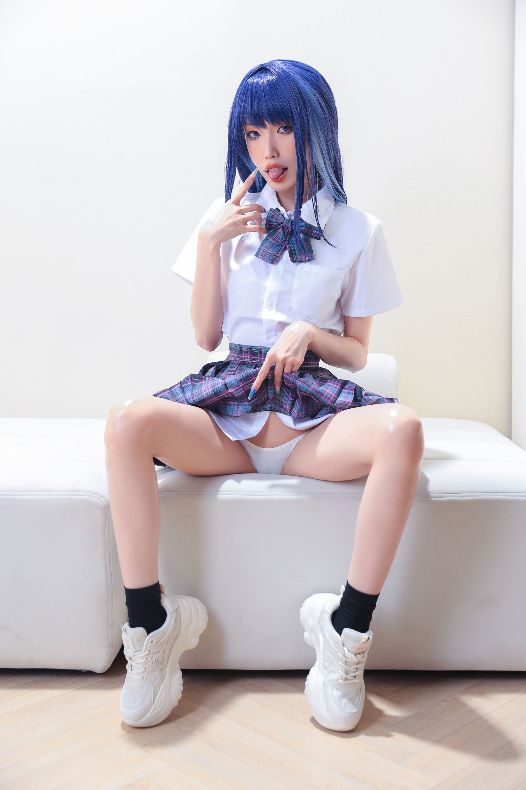 eliza喵喵 - 雷電将軍制服/(15P)