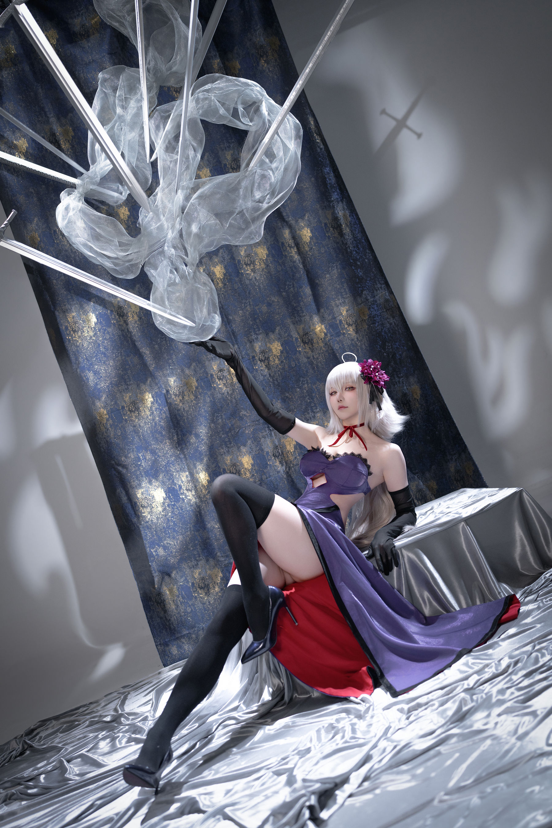 Coser小姐姐星之迟迟 - FGO 贞德alter/(33P)