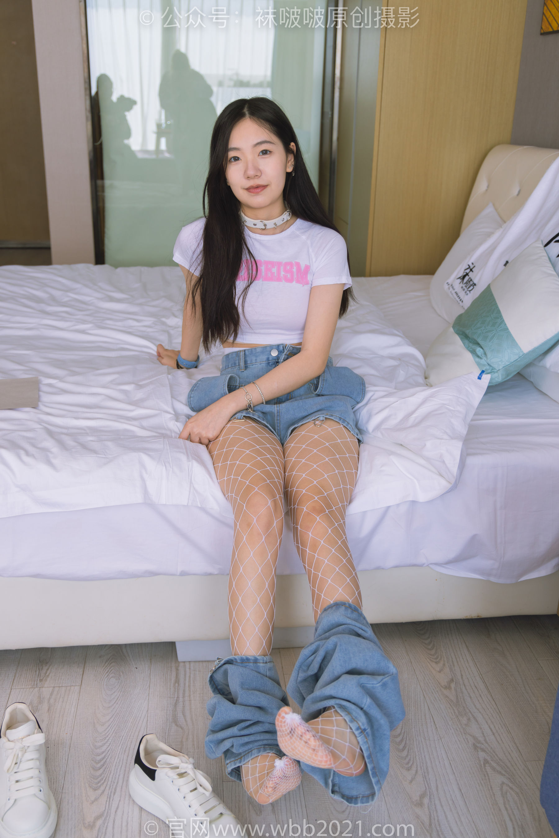 BoBoSocks袜啵啵 No.552 小甜豆 - 板鞋、黑色网袜、白色网袜、裤里丝/(143P)