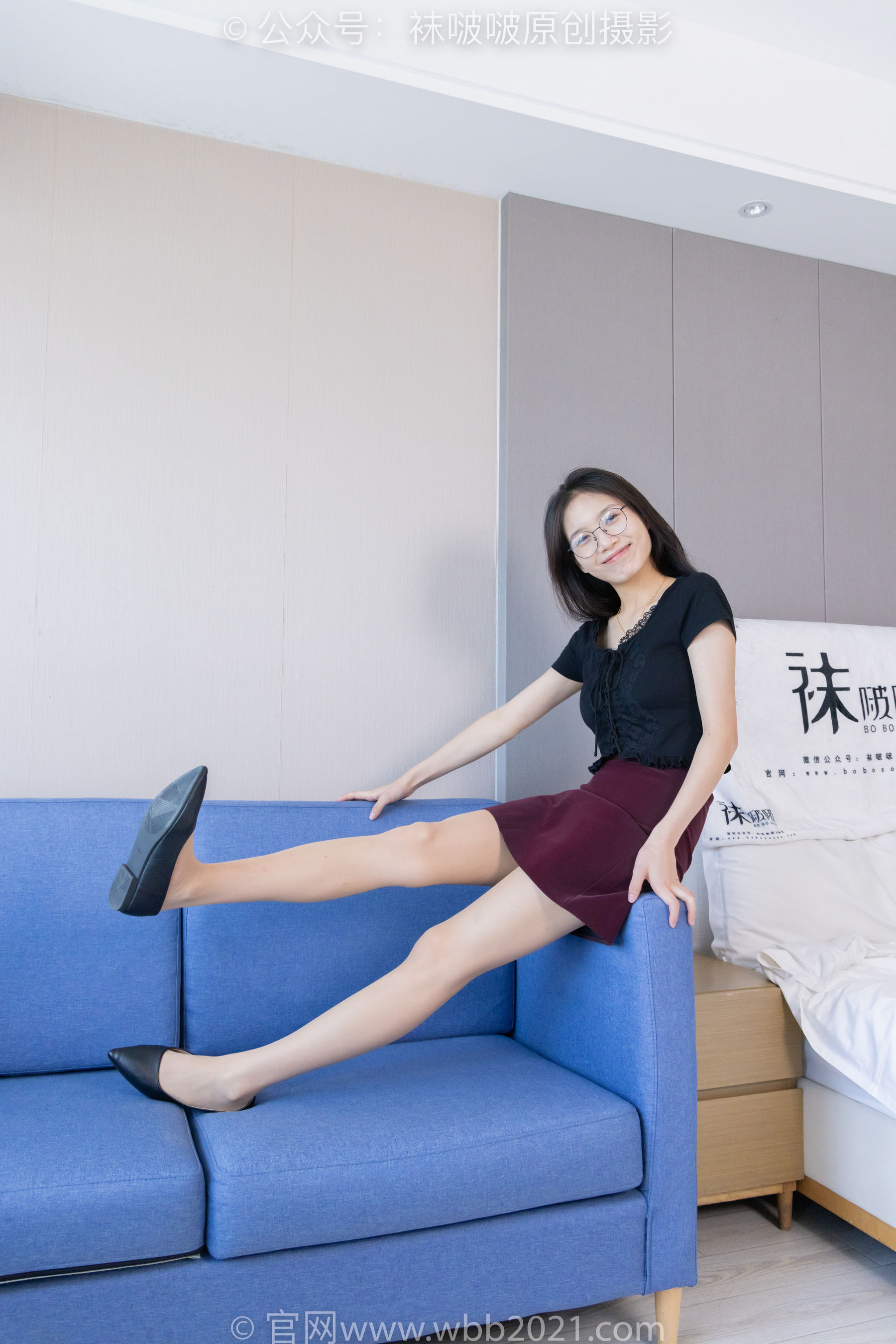 BoBoSocks袜啵啵 No.554 芝士 - 平底鞋、薄肉丝、裸足/(142P)