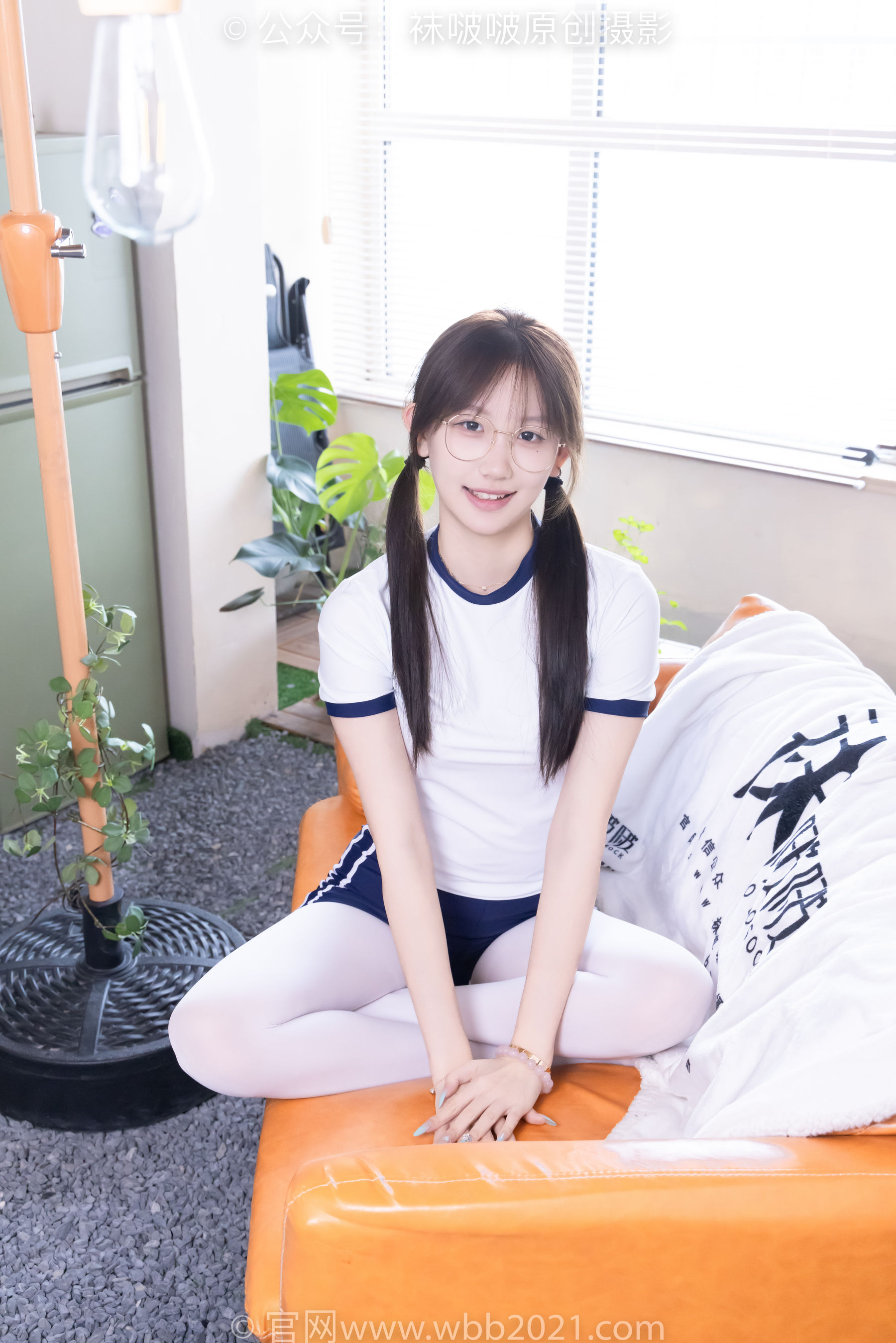 BoBoSocks袜啵啵 No.562 香菜 - 体操服、皮鞋、厚白丝/(145P)