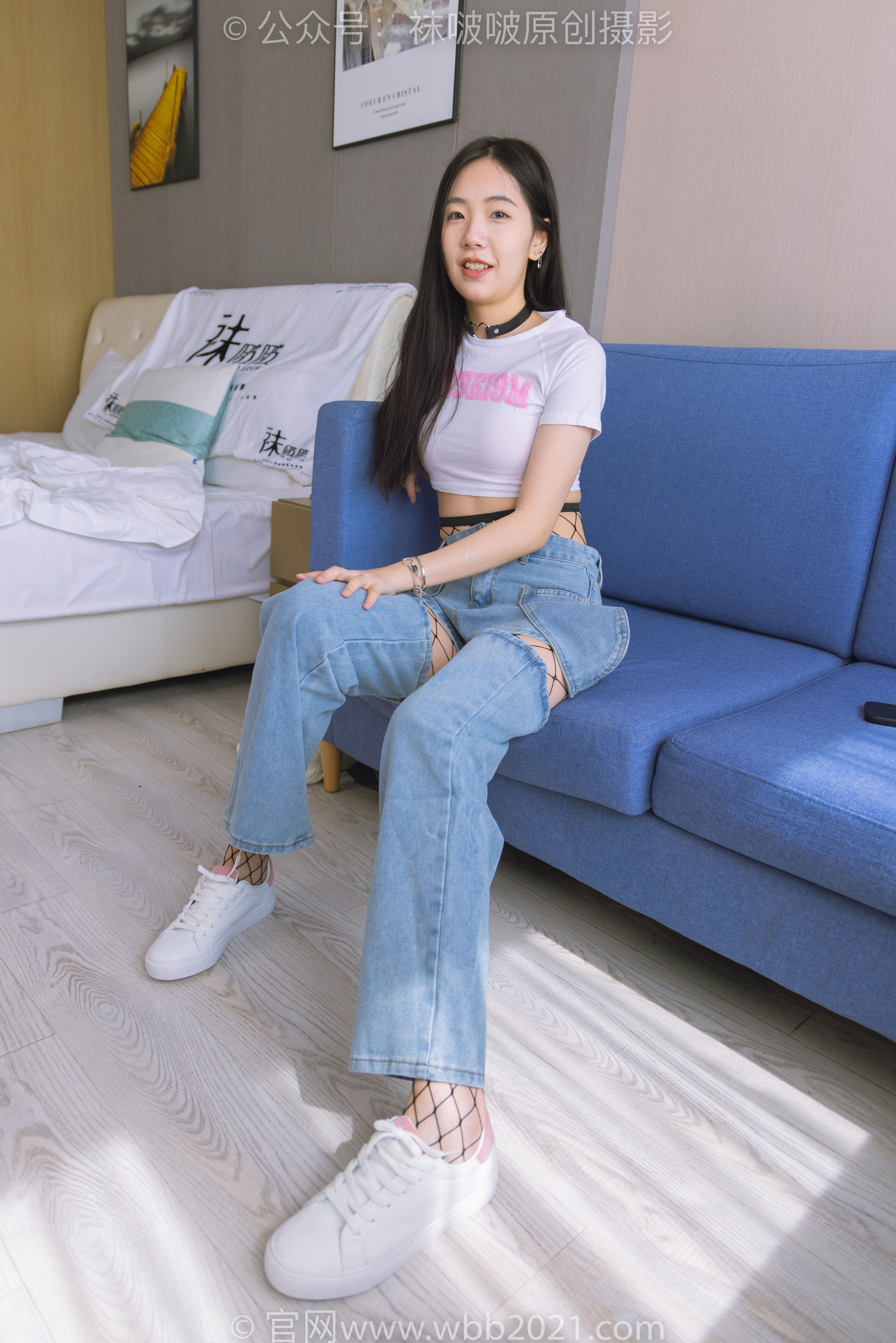 BoBoSocks袜啵啵 No.552 小甜豆 - 板鞋、黑色网袜、白色网袜、裤里丝/(143P)