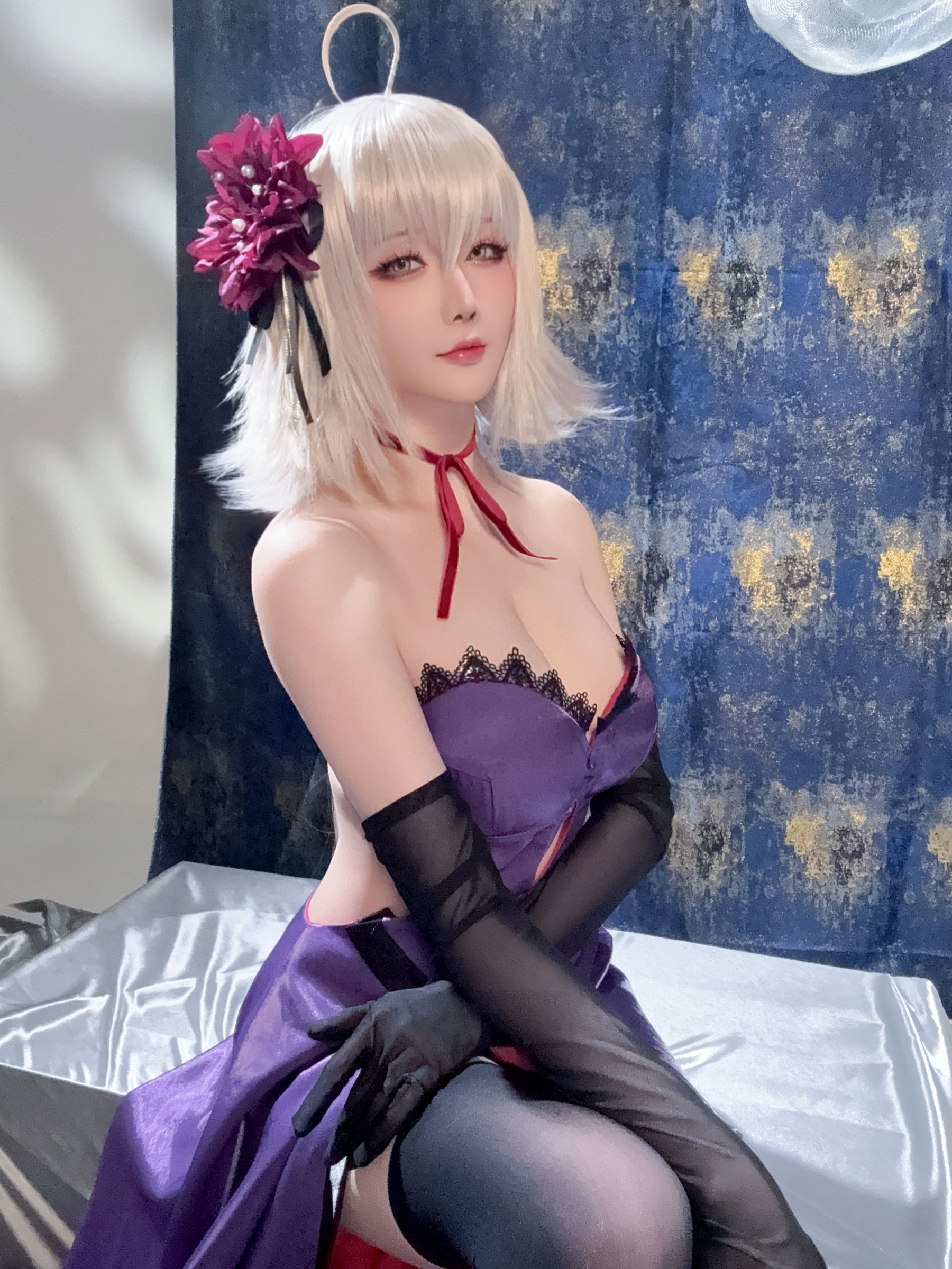 Coser小姐姐星之迟迟 - FGO 贞德alter/(33P)