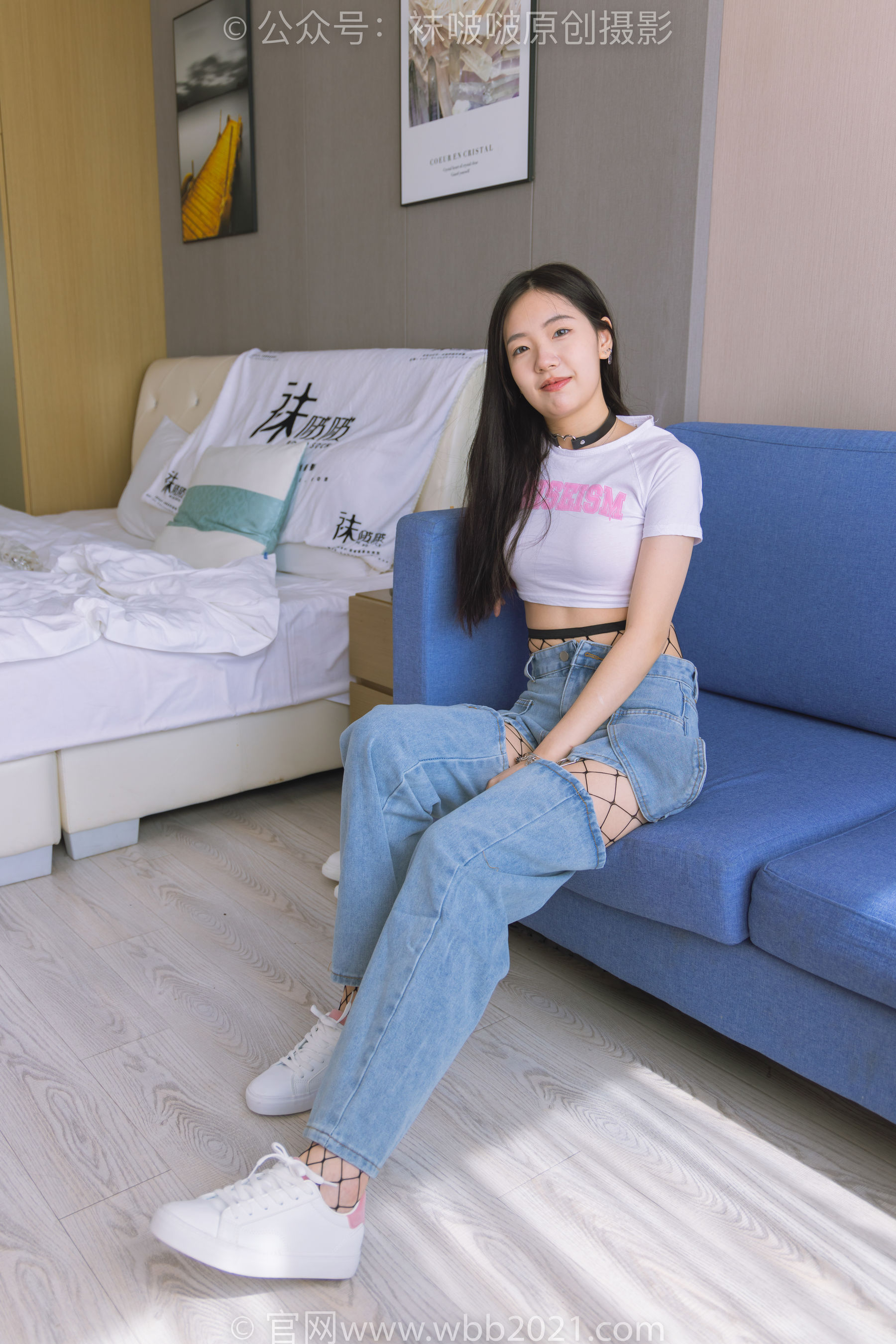 BoBoSocks袜啵啵 No.552 小甜豆 - 板鞋、黑色网袜、白色网袜、裤里丝/(143P)