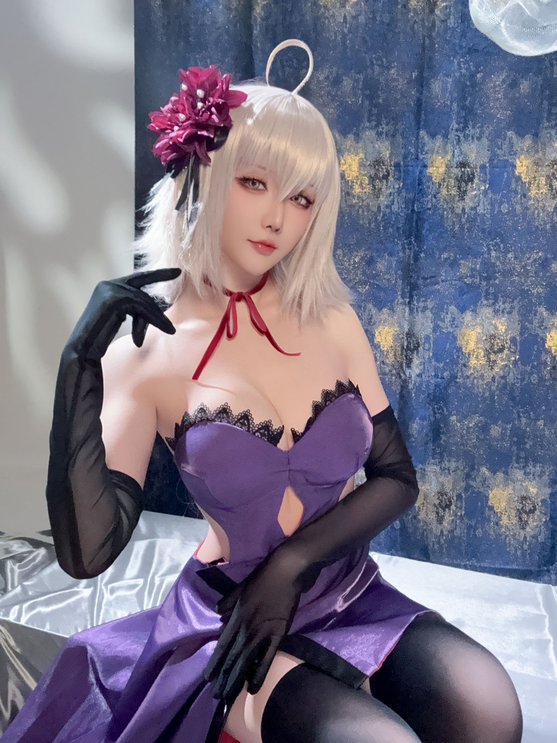 Coser小姐姐星之迟迟 - FGO 贞德alter/(33P)