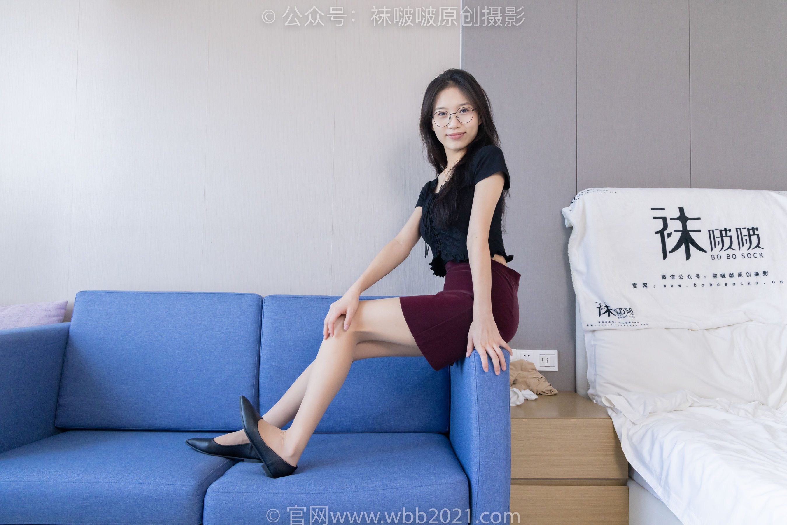 BoBoSocks袜啵啵 No.554 芝士 - 平底鞋、薄肉丝、裸足/(142P)