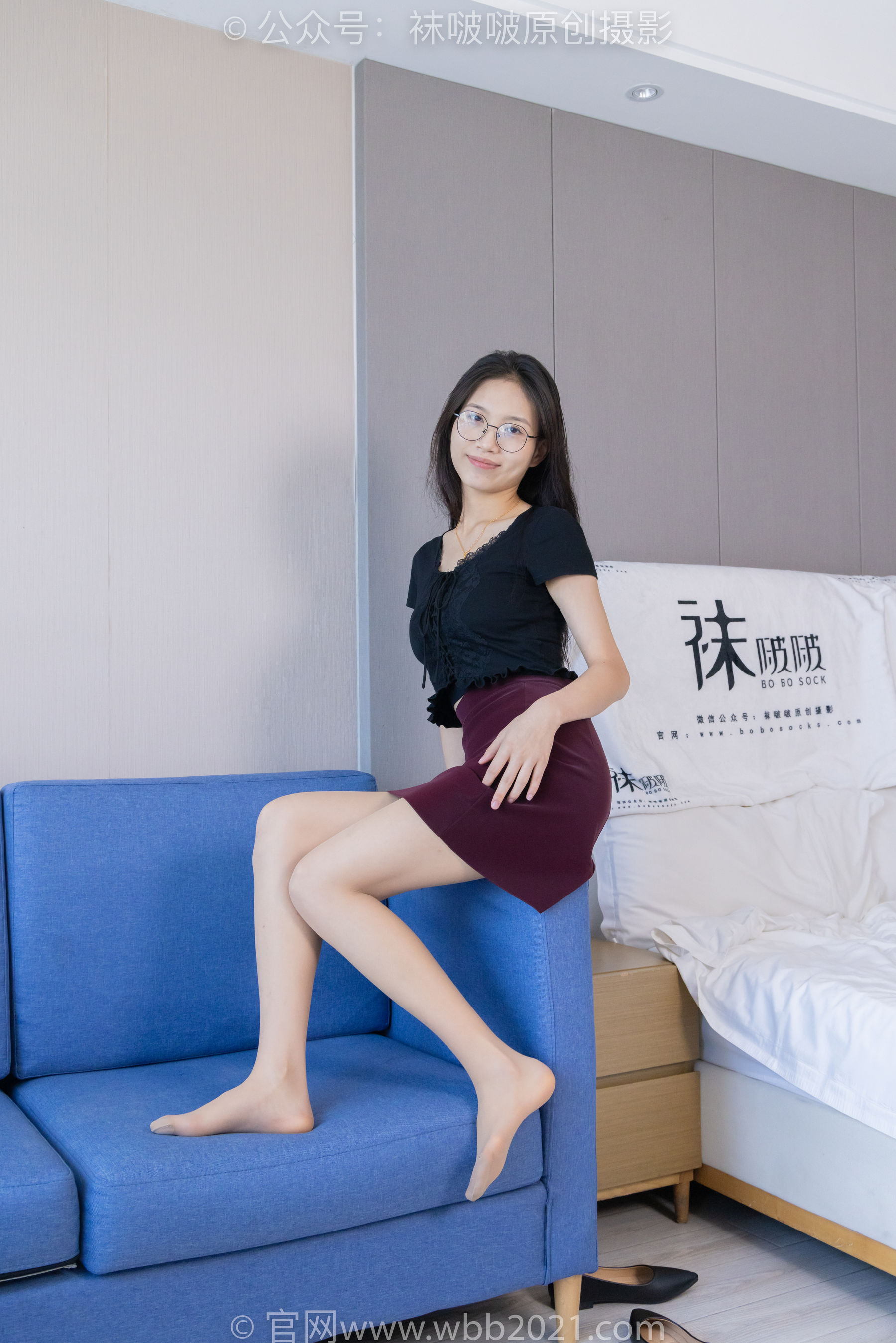 BoBoSocks袜啵啵 No.554 芝士 - 平底鞋、薄肉丝、裸足/(142P)