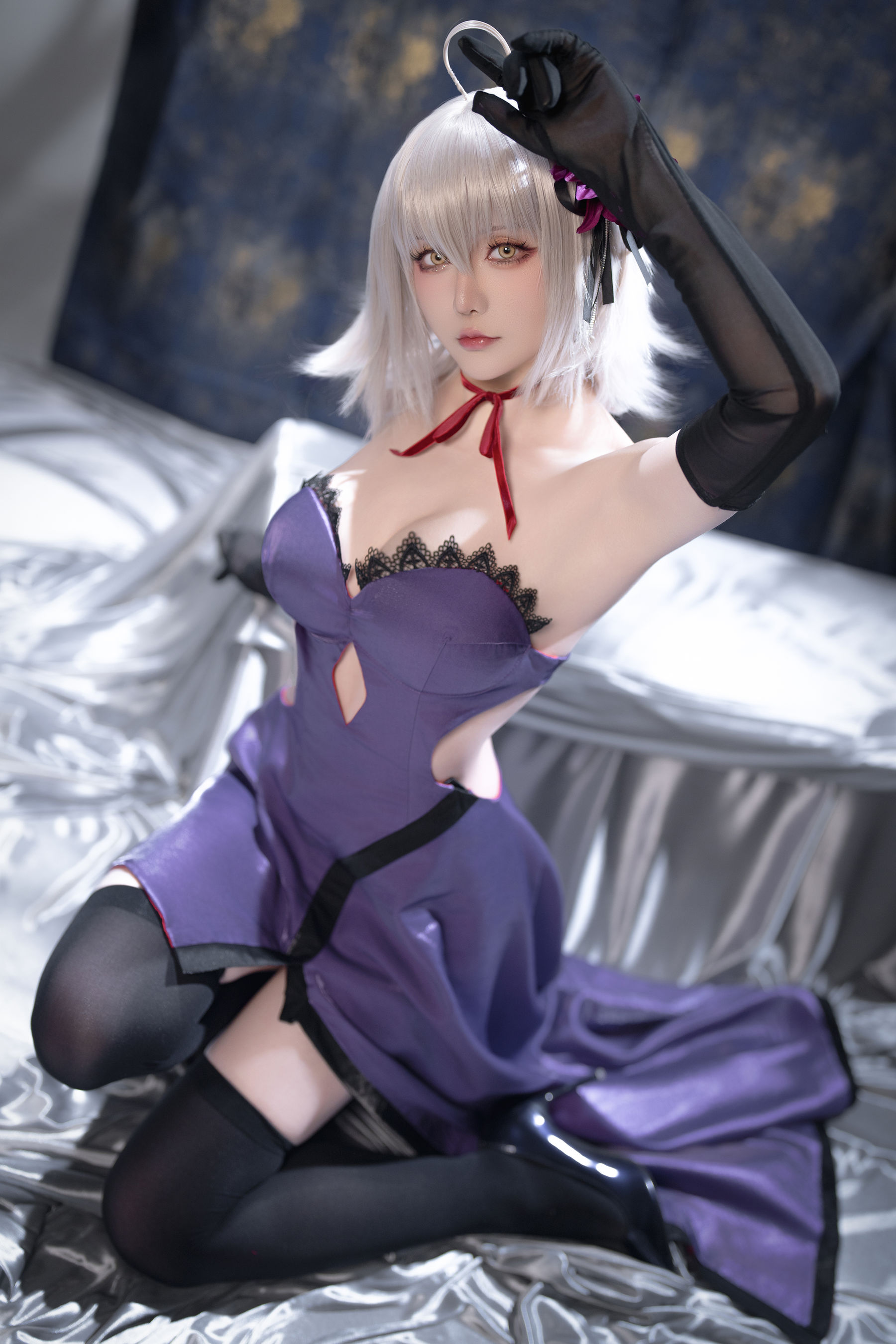 Coser小姐姐星之迟迟 - FGO 贞德alter/(33P)