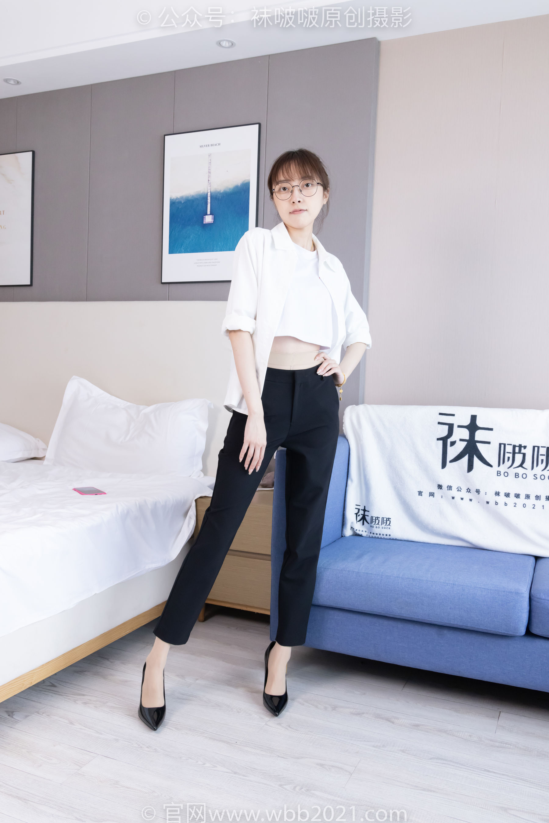 BoBoSocks袜啵啵 No.535 稚予 - 高跟鞋、皮鞋、黑棉袜、薄肉丝、裤里丝/(160P)