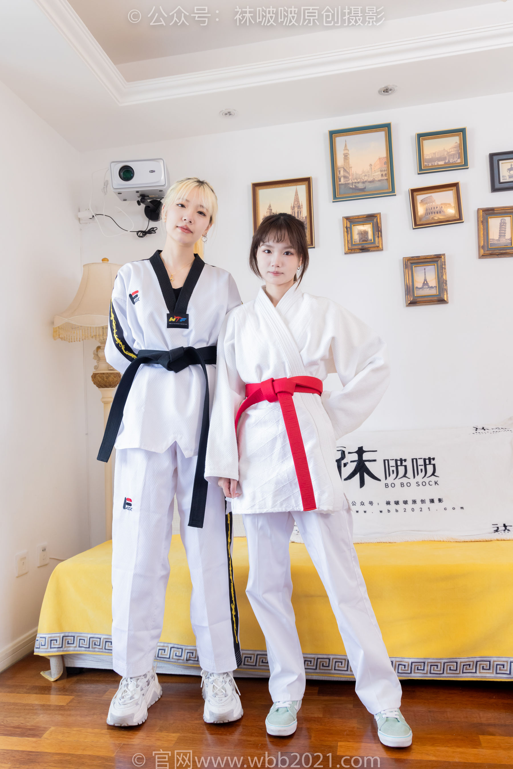 BoBoSocks袜啵啵 No.549 小甜豆&甜甜圈 - 运动鞋、帆布鞋、肉丝、棉袜、裸足/(149P)