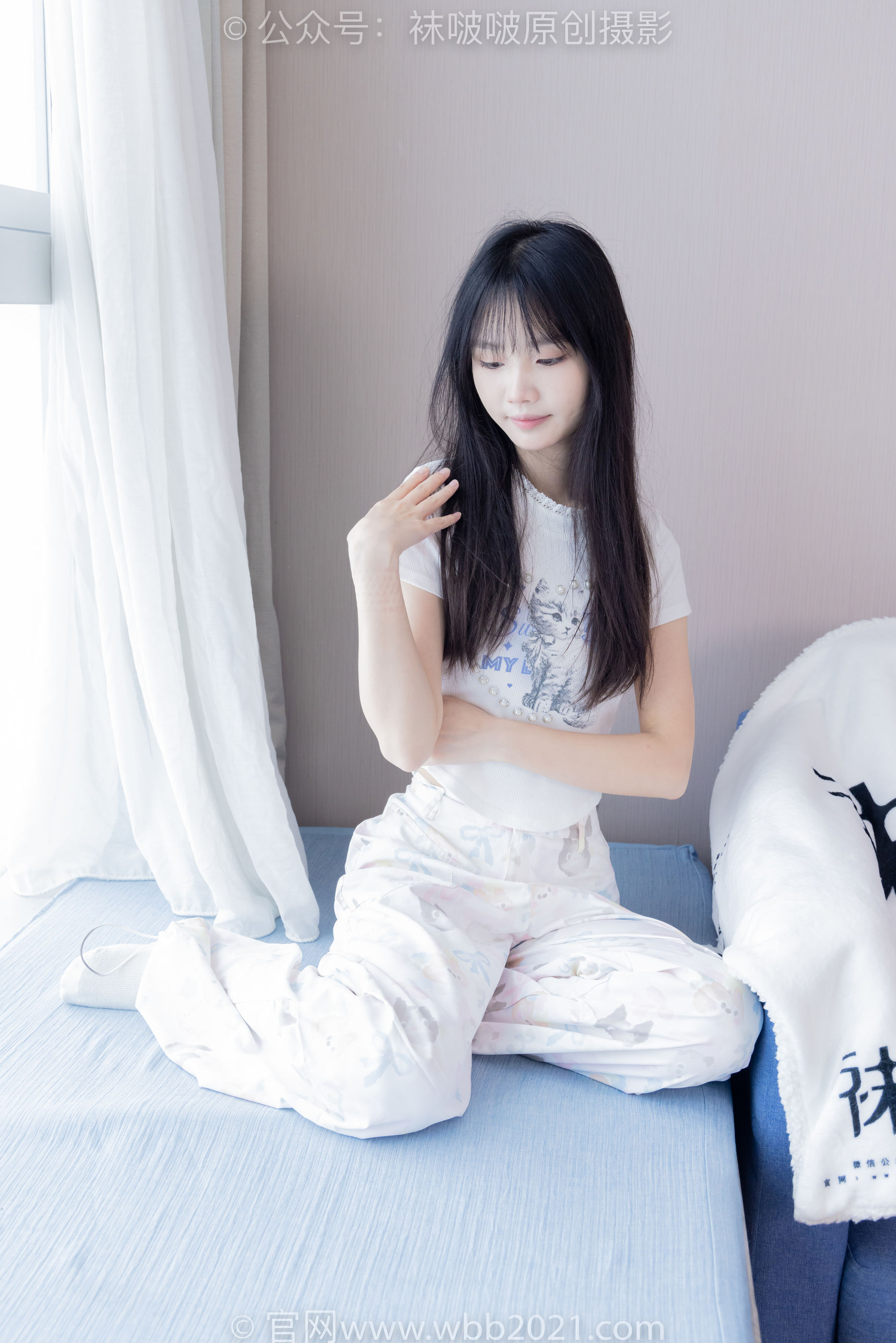 BoBoSocks袜啵啵 No.550 甜甜圈 - 板鞋自然穿脏白棉袜/(148P)