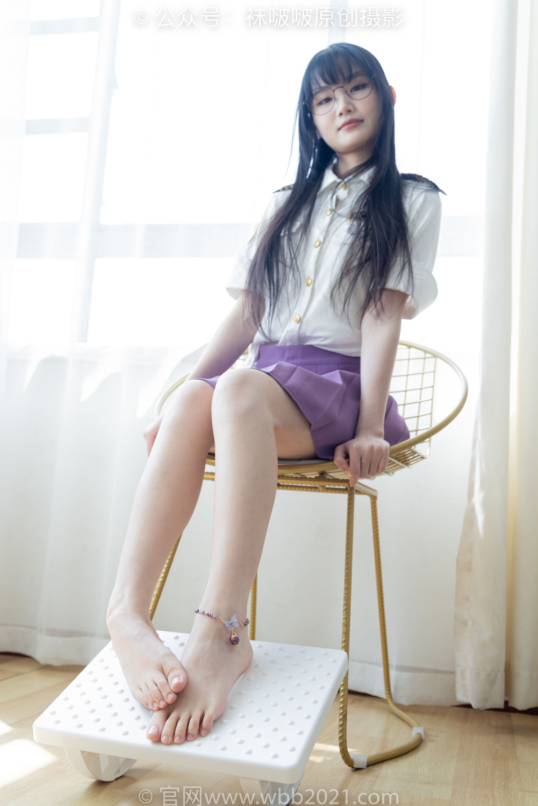 BoBoSocks袜啵啵 No.538 甜甜圈 - 高跟鞋、水晶袜、裸足/(150P)