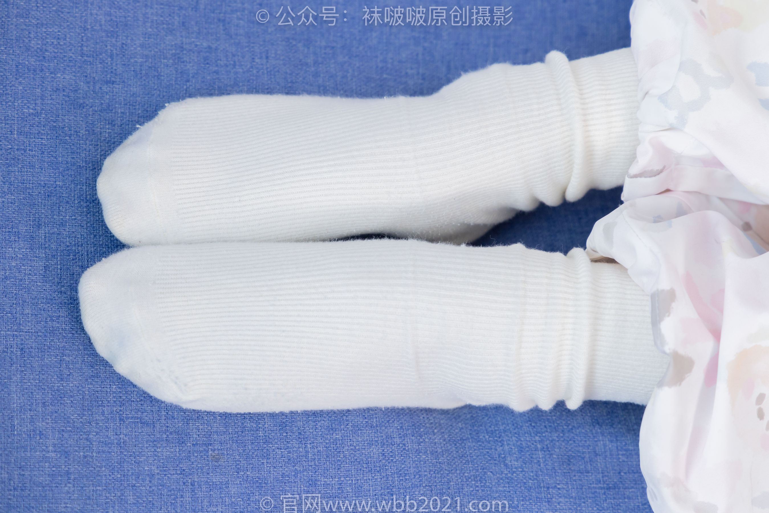 BoBoSocks袜啵啵 No.550 甜甜圈 - 板鞋自然穿脏白棉袜/(148P)