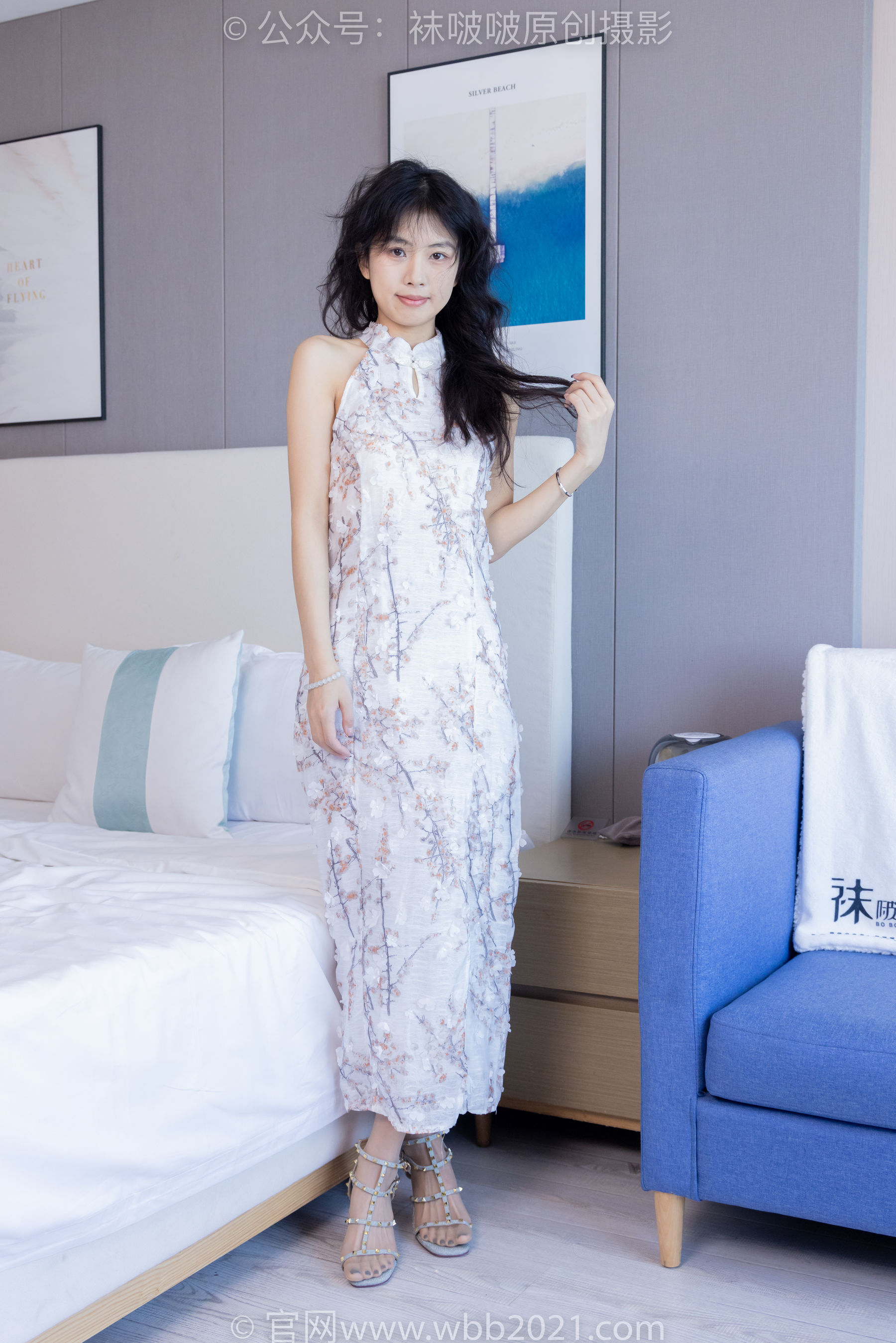 BoBoSocks袜啵啵 No.536 奶油 - 高跟鞋、薄肉丝、裸足淋酸奶剧情/(157P)