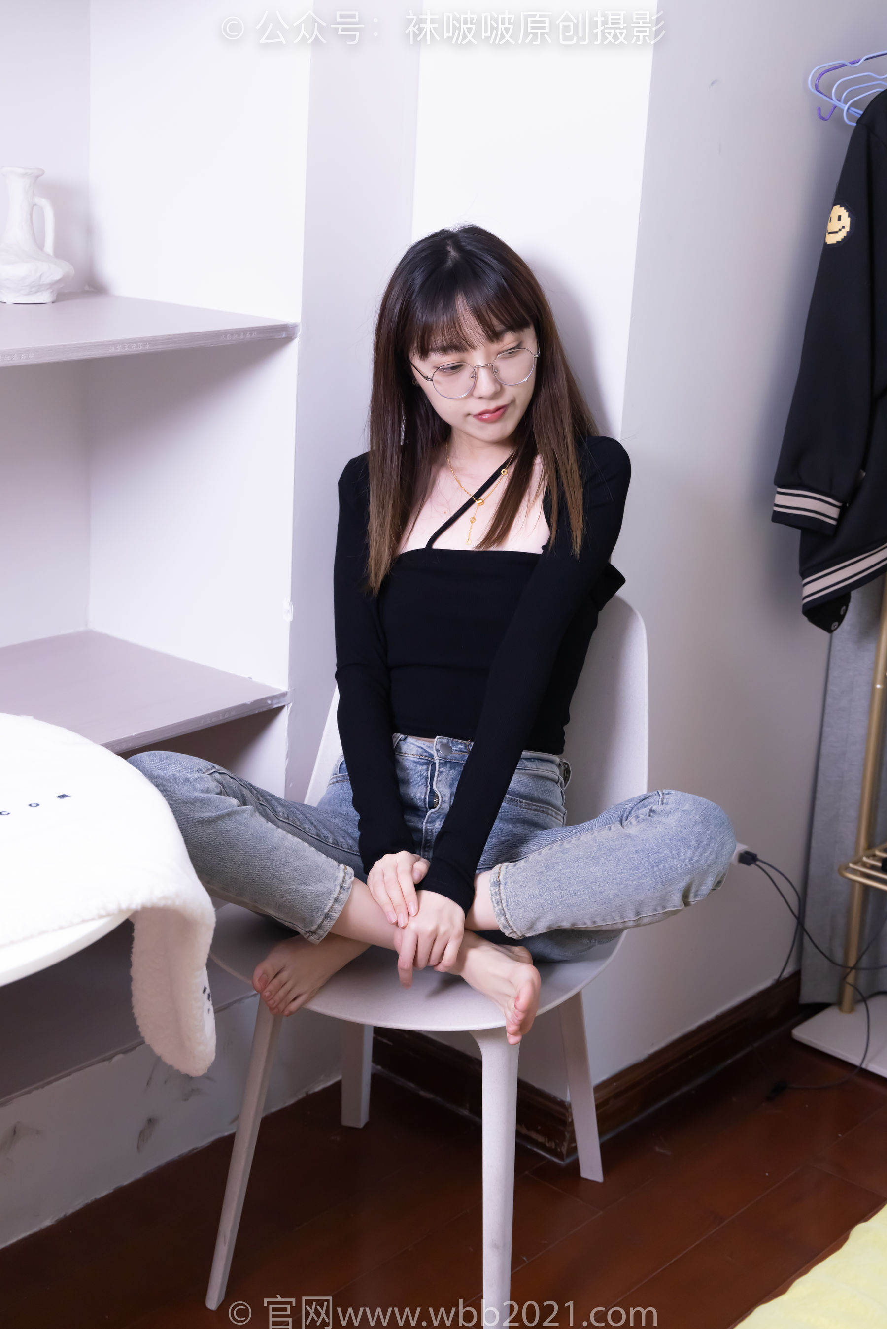 BoBoSocks袜啵啵 No.547 稚予 - 高跟鞋、薄灰丝、裸足、裤里丝/(145P)