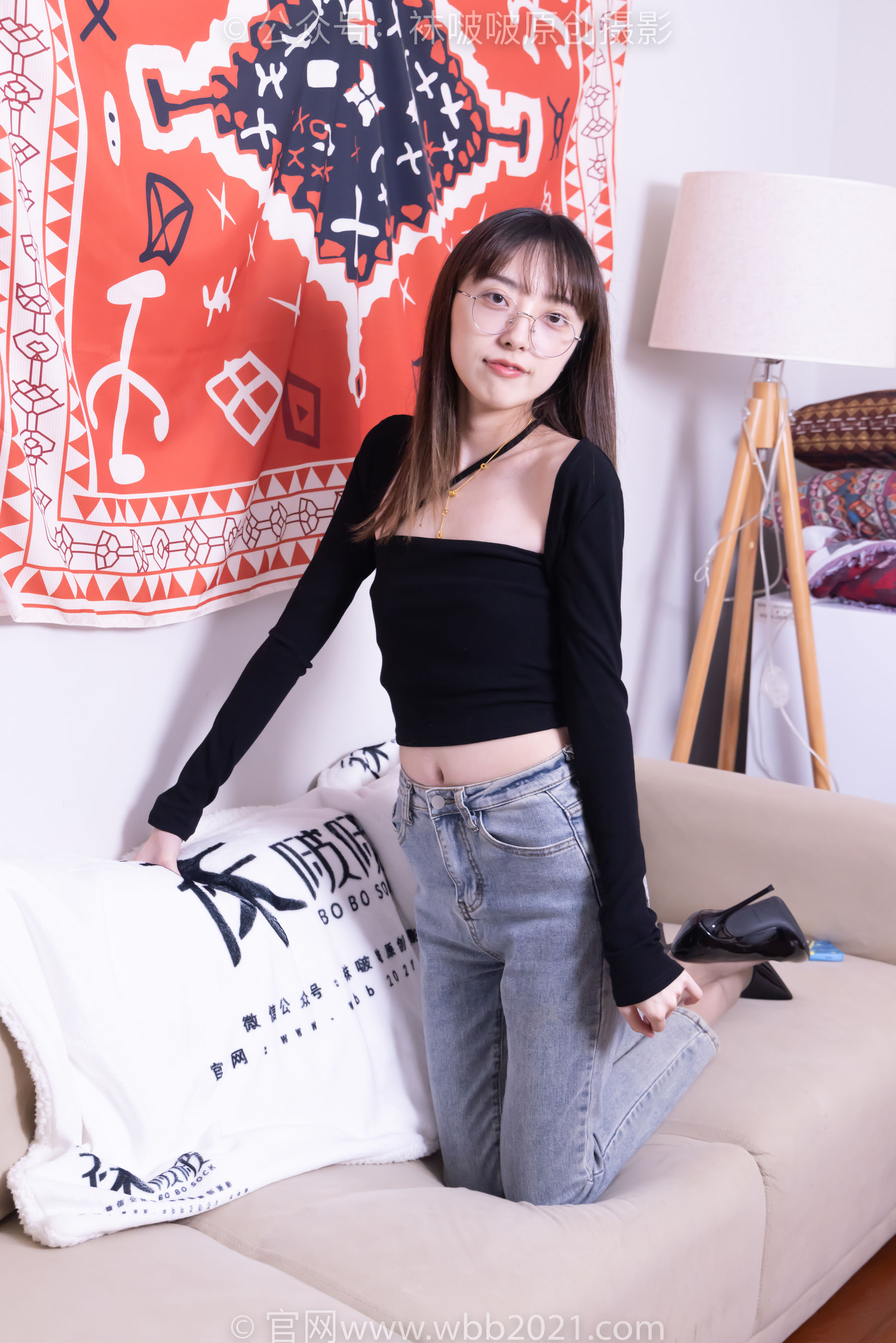 BoBoSocks袜啵啵 No.547 稚予 - 高跟鞋、薄灰丝、裸足、裤里丝/(145P)