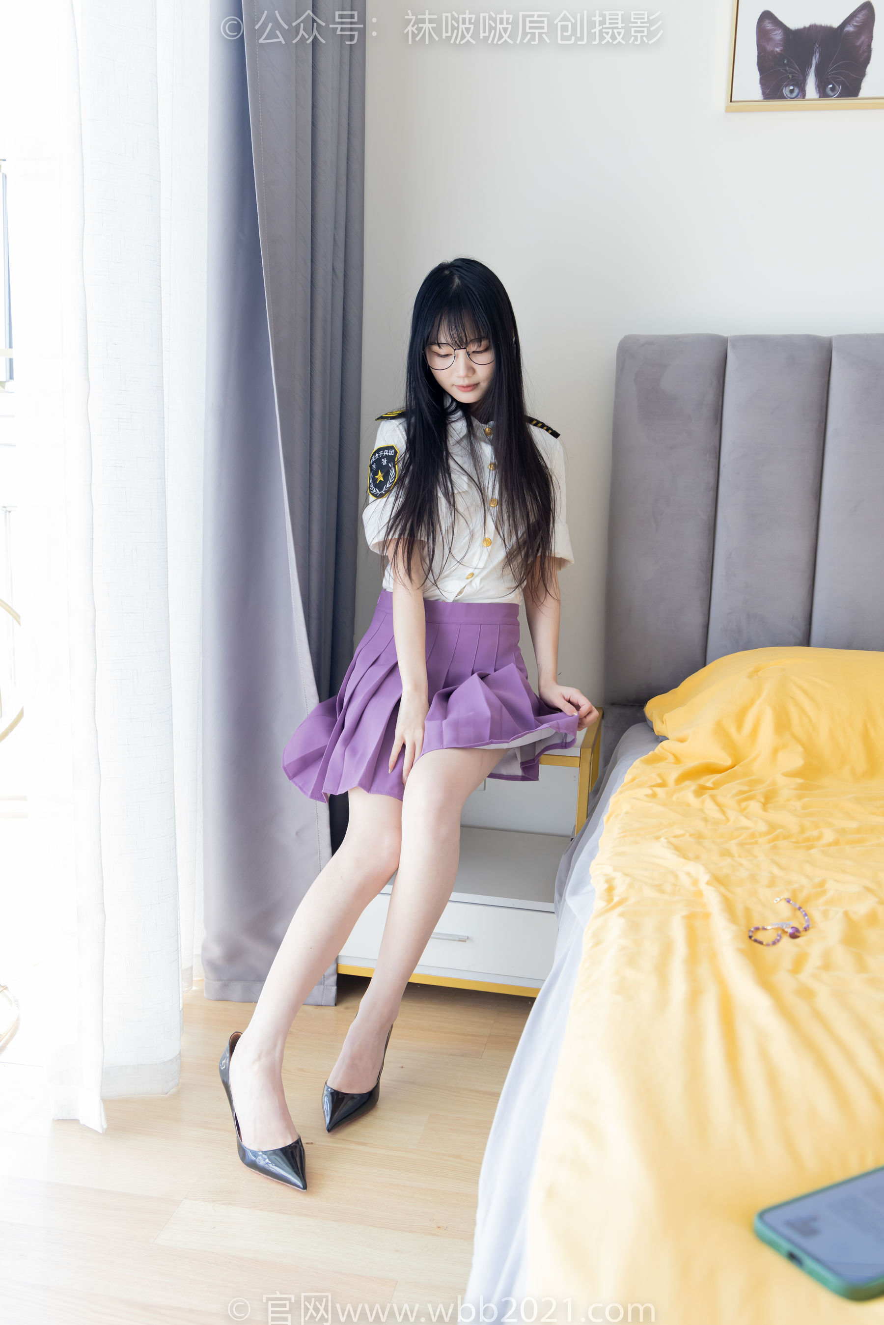 BoBoSocks袜啵啵 No.538 甜甜圈 - 高跟鞋、水晶袜、裸足/(150P)