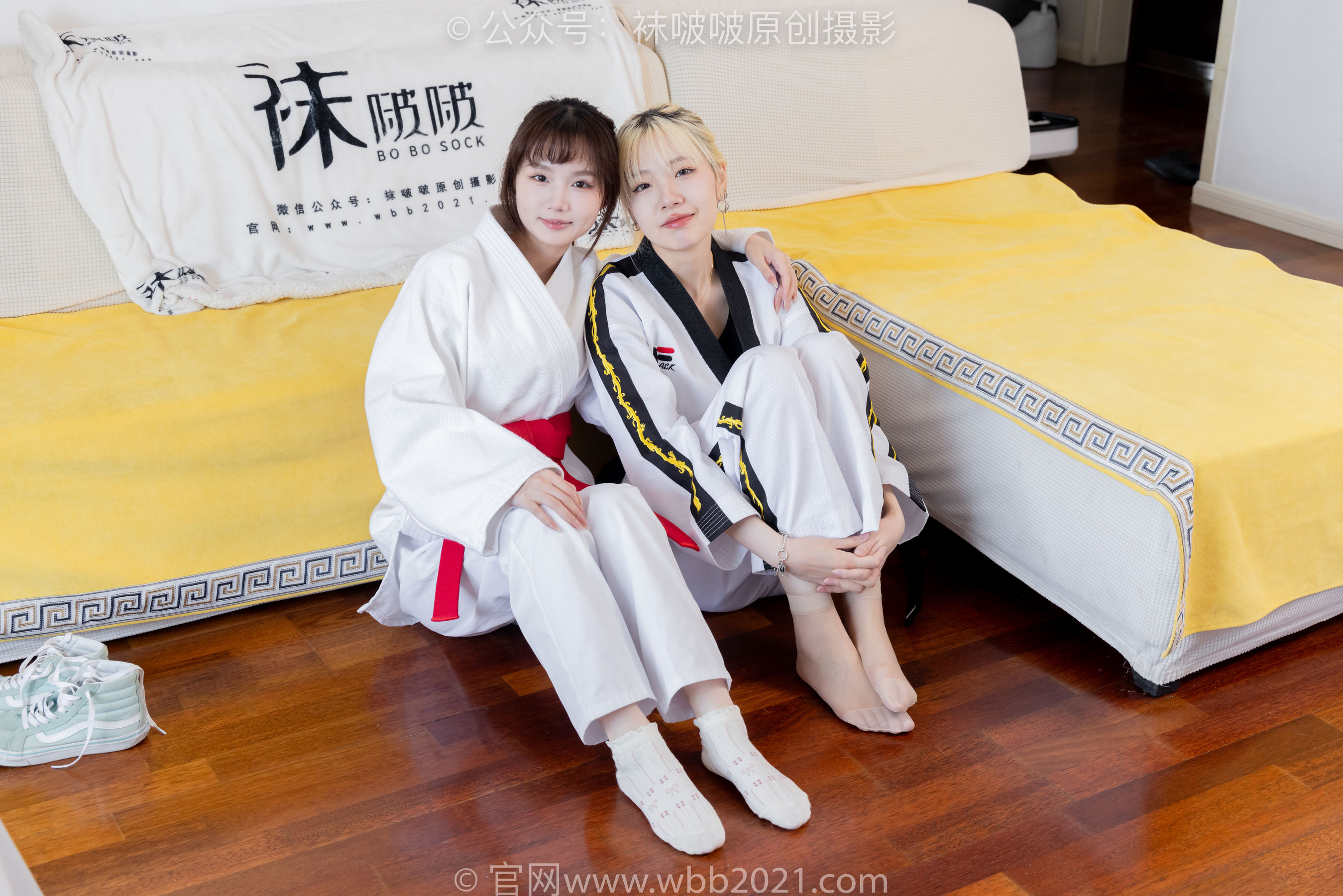 BoBoSocks袜啵啵 No.549 小甜豆&甜甜圈 - 运动鞋、帆布鞋、肉丝、棉袜、裸足/(149P)