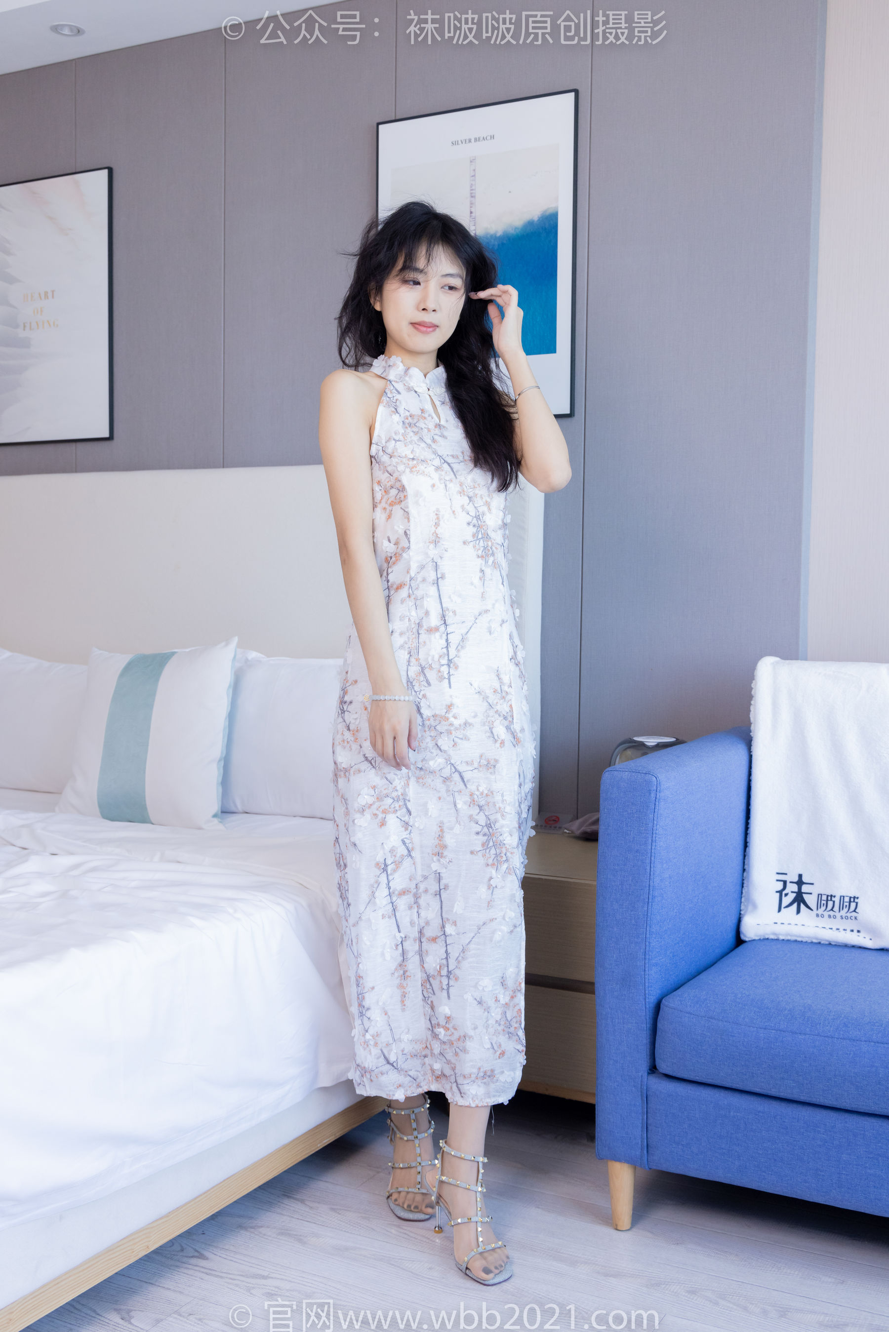 BoBoSocks袜啵啵 No.536 奶油 - 高跟鞋、薄肉丝、裸足淋酸奶剧情/(157P)