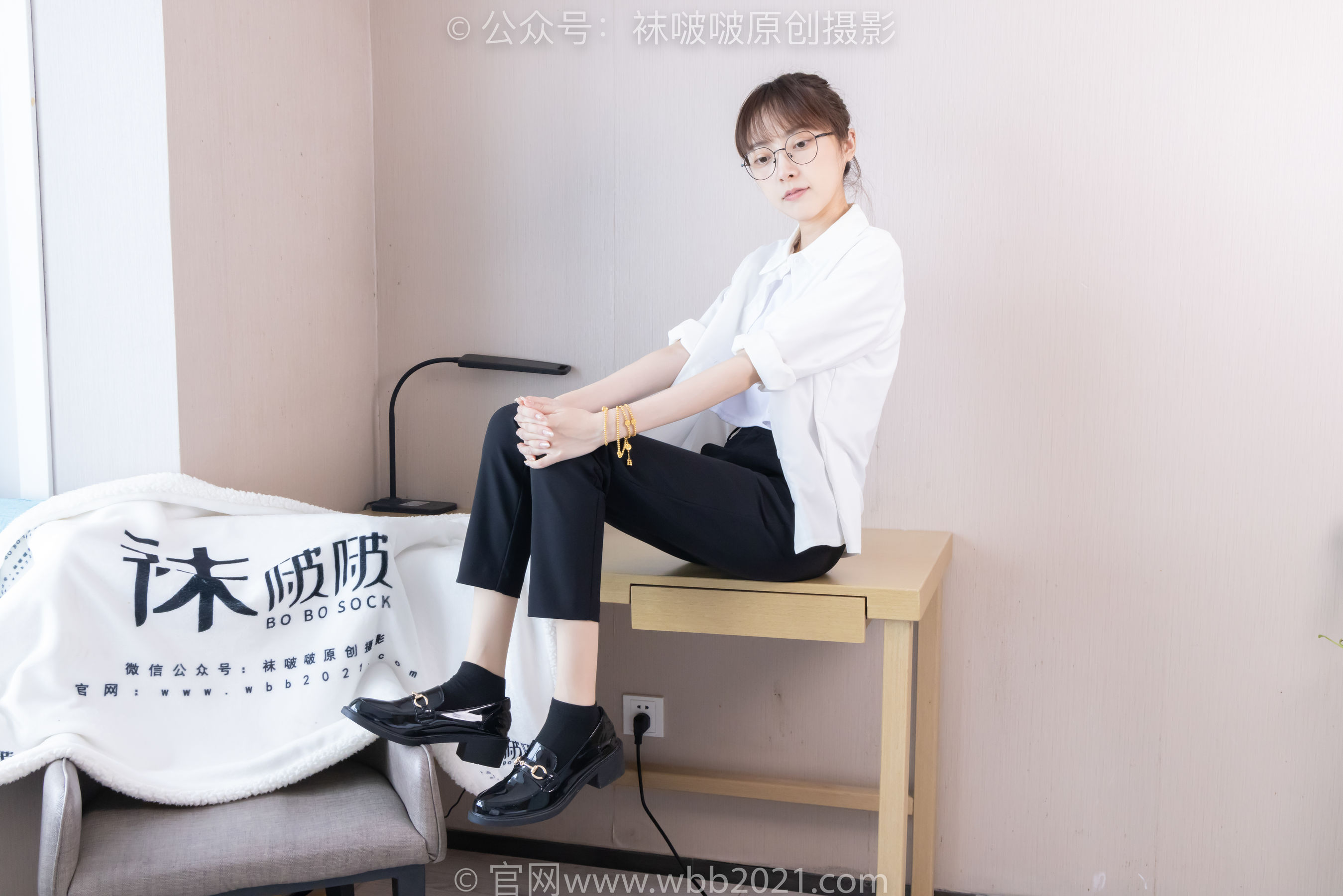 BoBoSocks袜啵啵 No.535 稚予 - 高跟鞋、皮鞋、黑棉袜、薄肉丝、裤里丝/(160P)