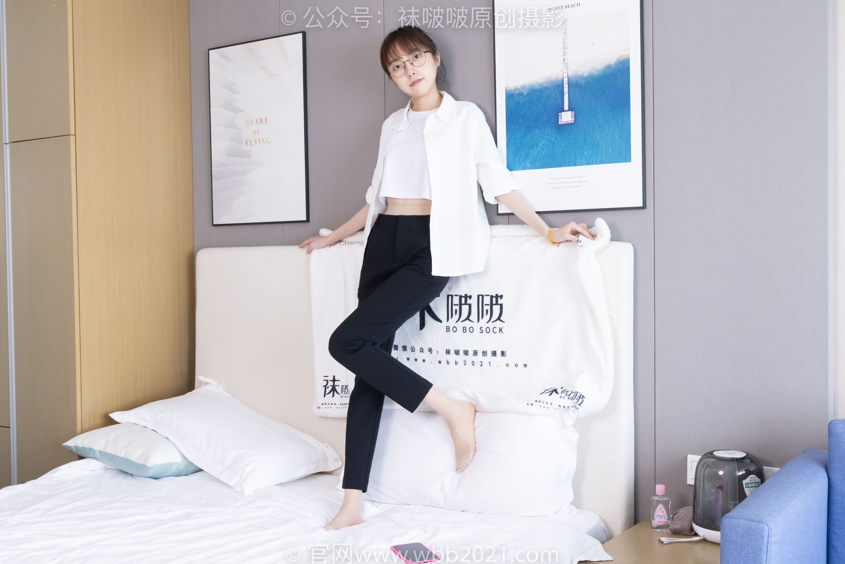 BoBoSocks袜啵啵 No.535 稚予 - 高跟鞋、皮鞋、黑棉袜、薄肉丝、裤里丝/(160P)