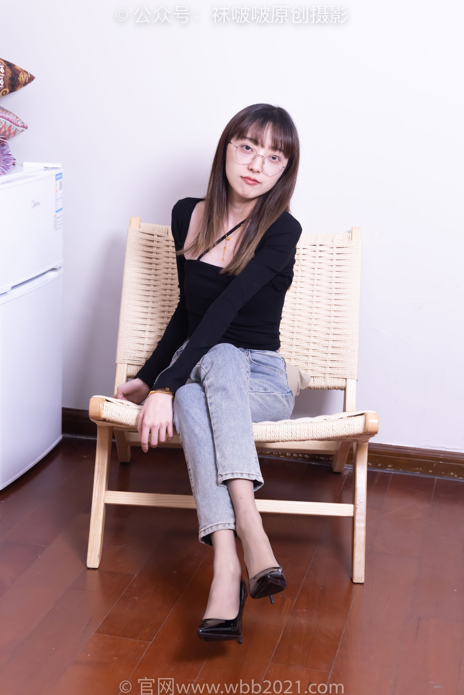 BoBoSocks袜啵啵 No.547 稚予 - 高跟鞋、薄灰丝、裸足、裤里丝/(145P)