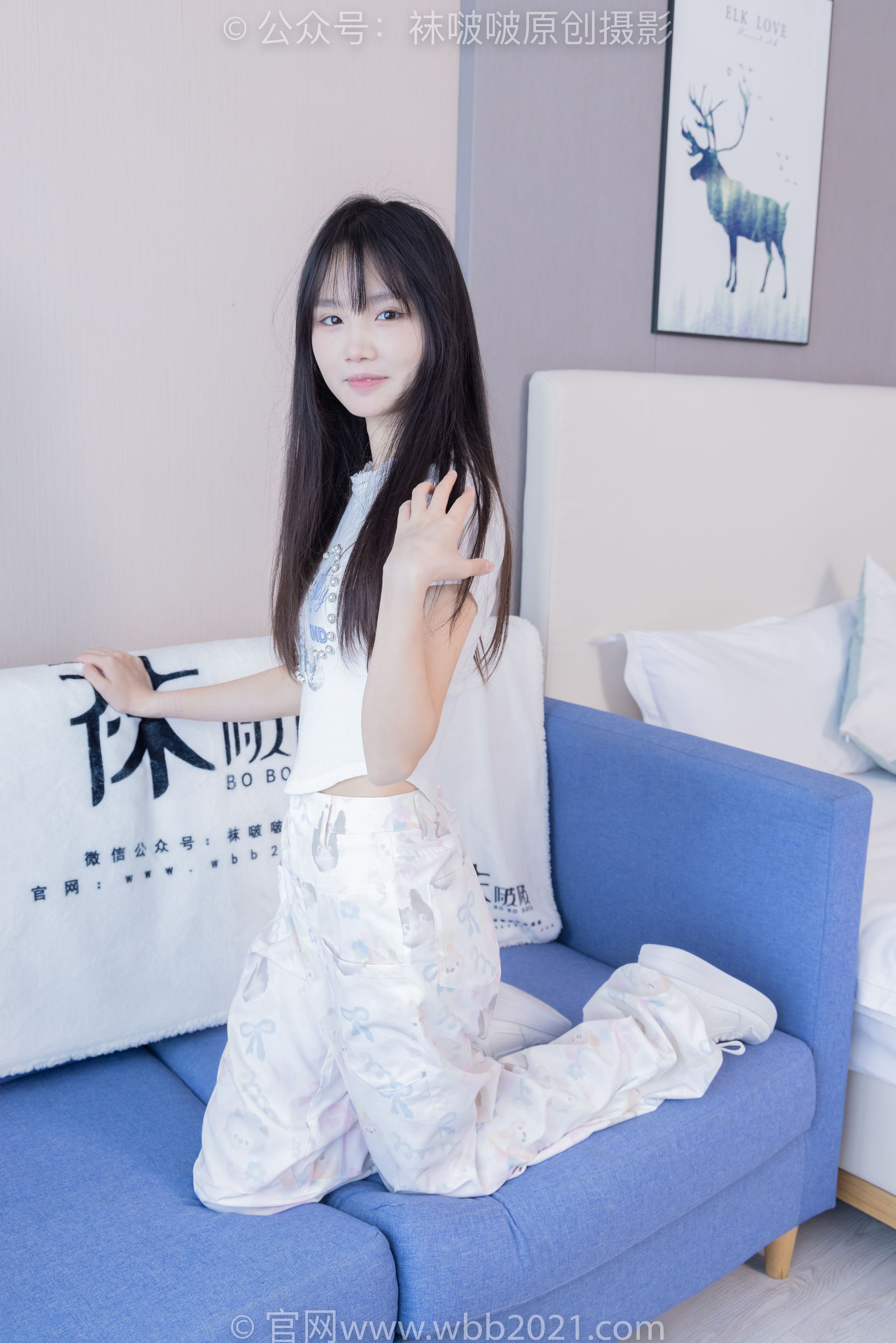 BoBoSocks袜啵啵 No.550 甜甜圈 - 板鞋自然穿脏白棉袜/(148P)