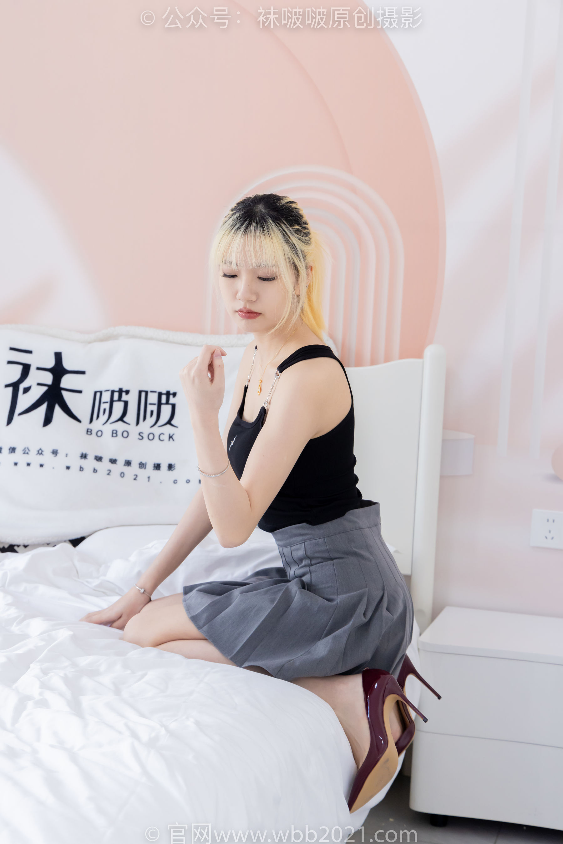BoBoSocks袜啵啵 No.546 小甜豆 - 高跟鞋、高跟长靴、薄肉丝、薄灰丝、裸足/(167P)