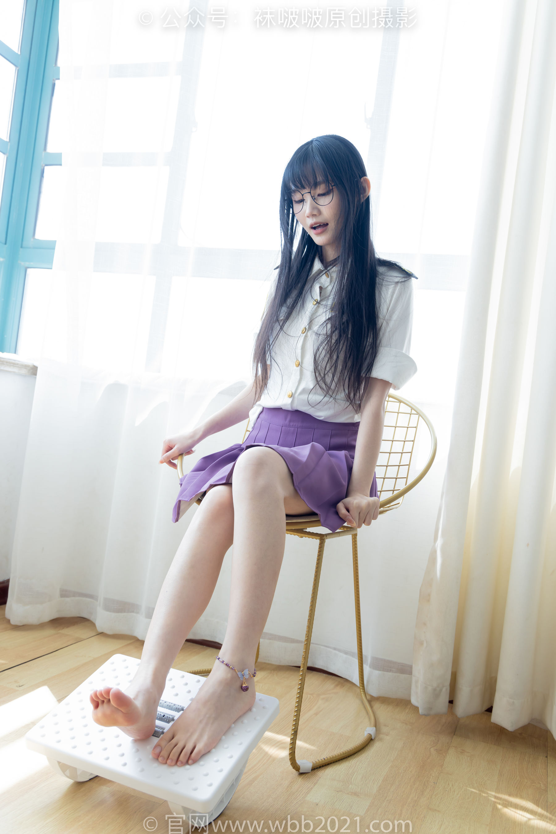 BoBoSocks袜啵啵 No.538 甜甜圈 - 高跟鞋、水晶袜、裸足/(150P)