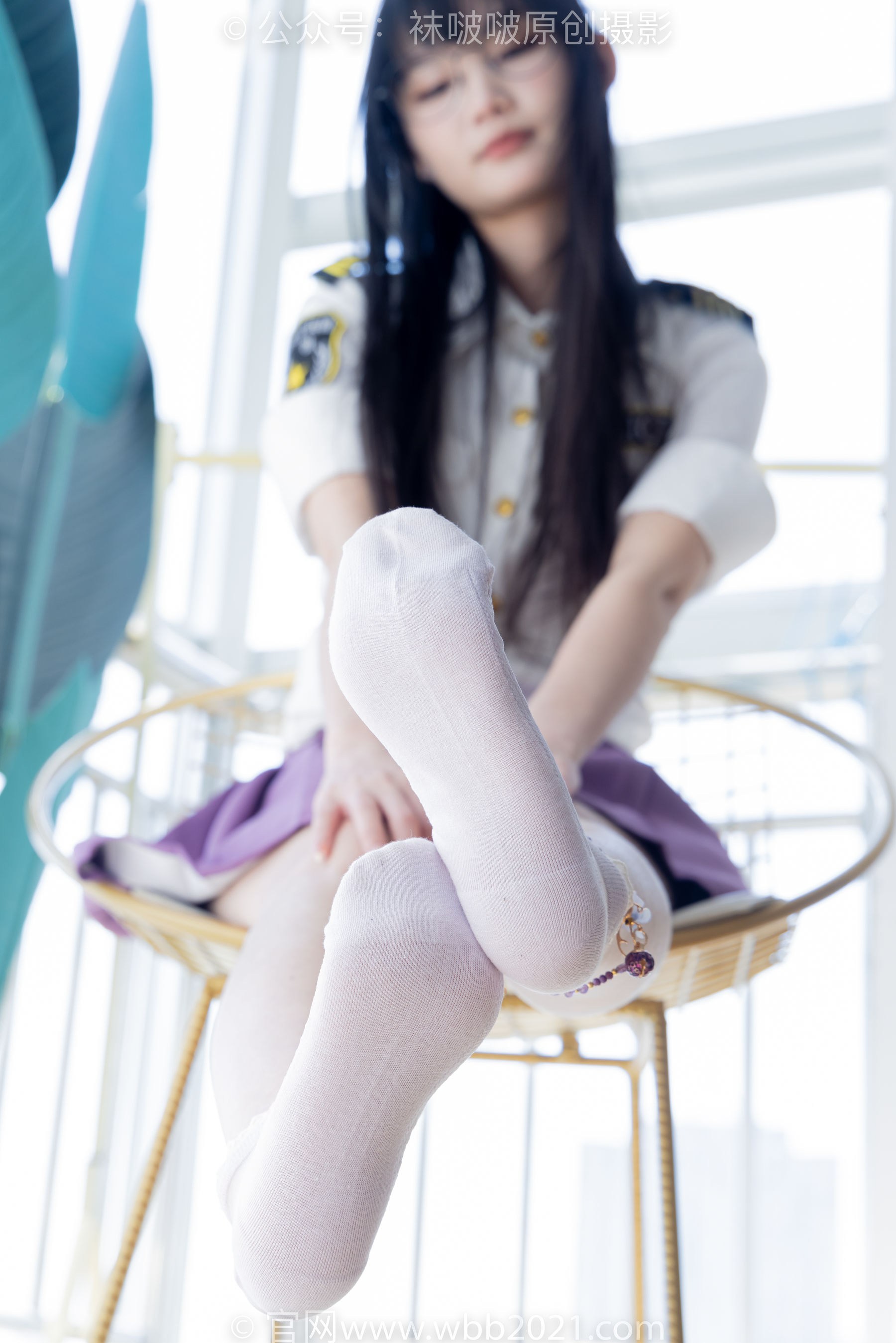 BoBoSocks袜啵啵 No.538 甜甜圈 - 高跟鞋、水晶袜、裸足/(150P)