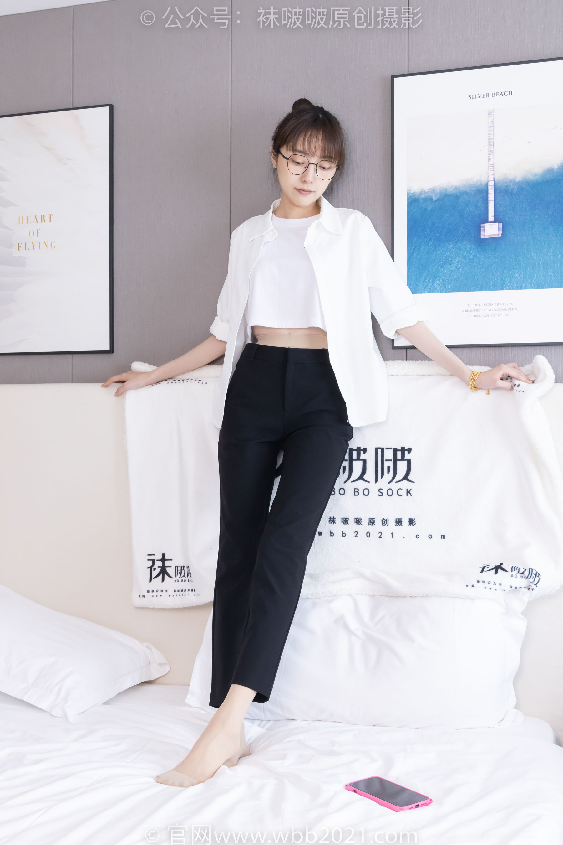 BoBoSocks袜啵啵 No.535 稚予 - 高跟鞋、皮鞋、黑棉袜、薄肉丝、裤里丝/(160P)