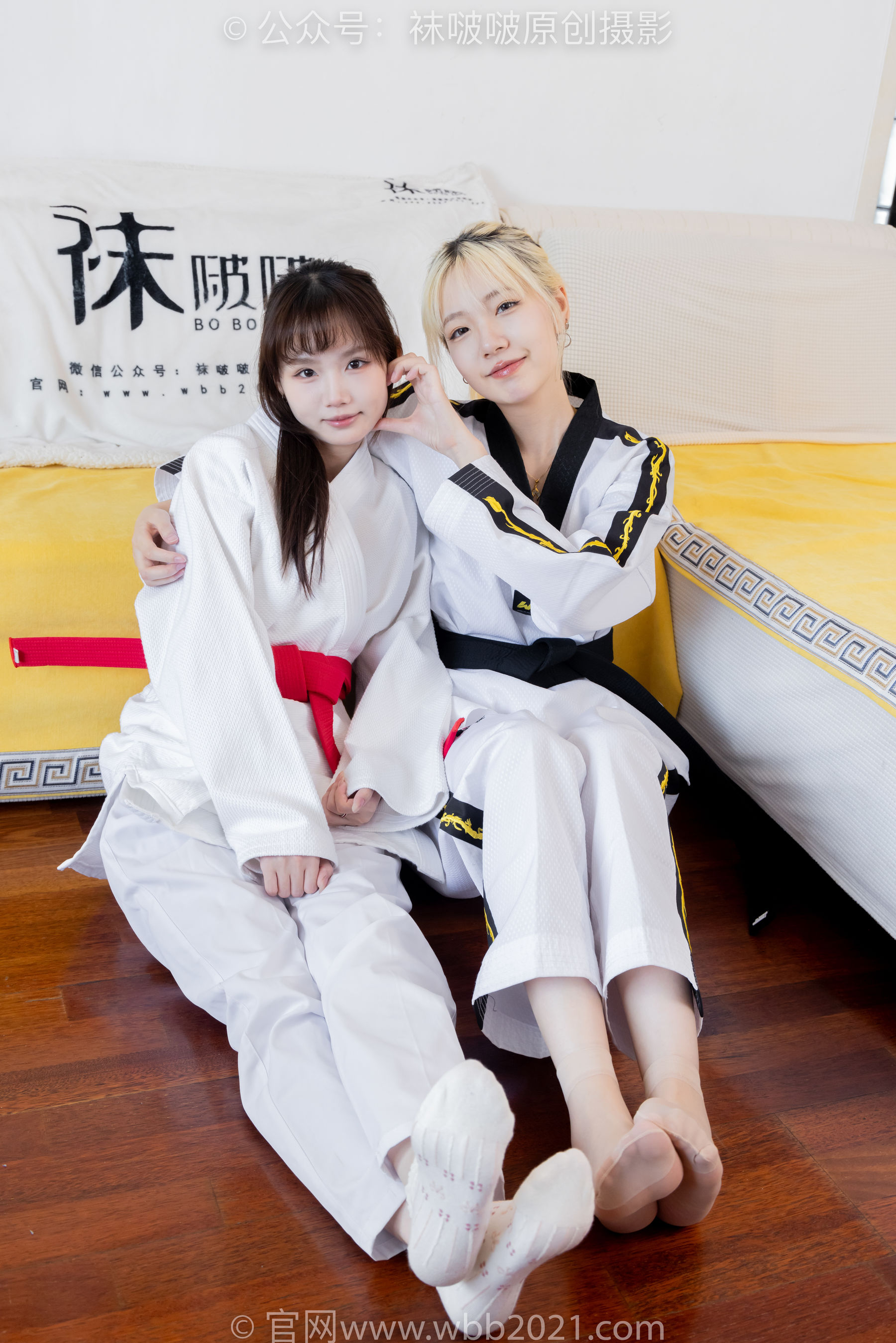 BoBoSocks袜啵啵 No.549 小甜豆&甜甜圈 - 运动鞋、帆布鞋、肉丝、棉袜、裸足/(149P)