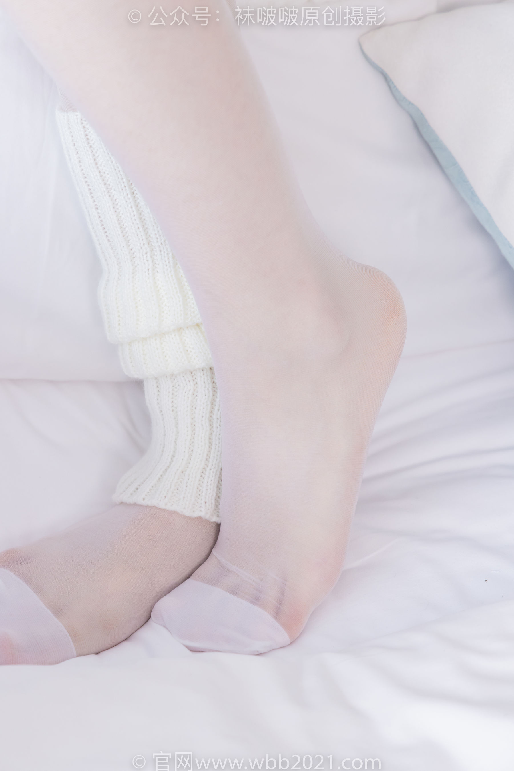 BoBoSocks袜啵啵 No.548 糯米 - 运动鞋、堆堆袜套、薄白丝、jk制服/(145P)