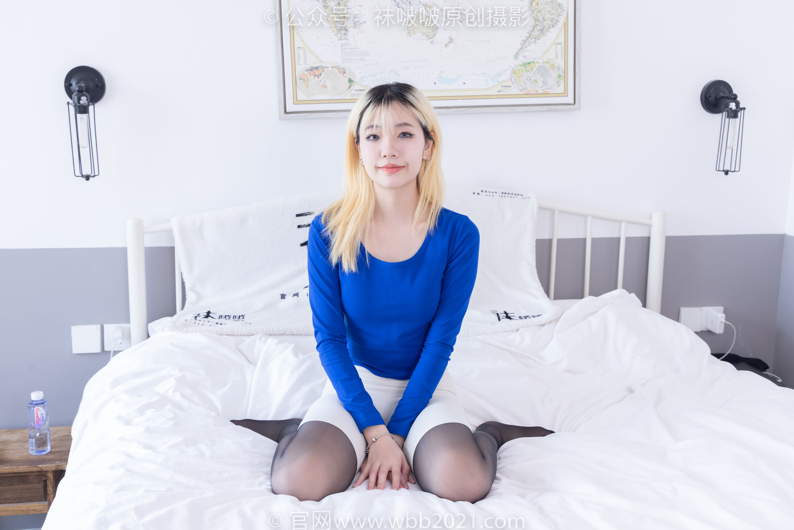 BoBoSocks袜啵啵 No.534 小甜豆 - 高跟长靴、油亮薄黑丝叠穿薄肉丝五指袜、瑜伽短裤裤里丝/(180P)