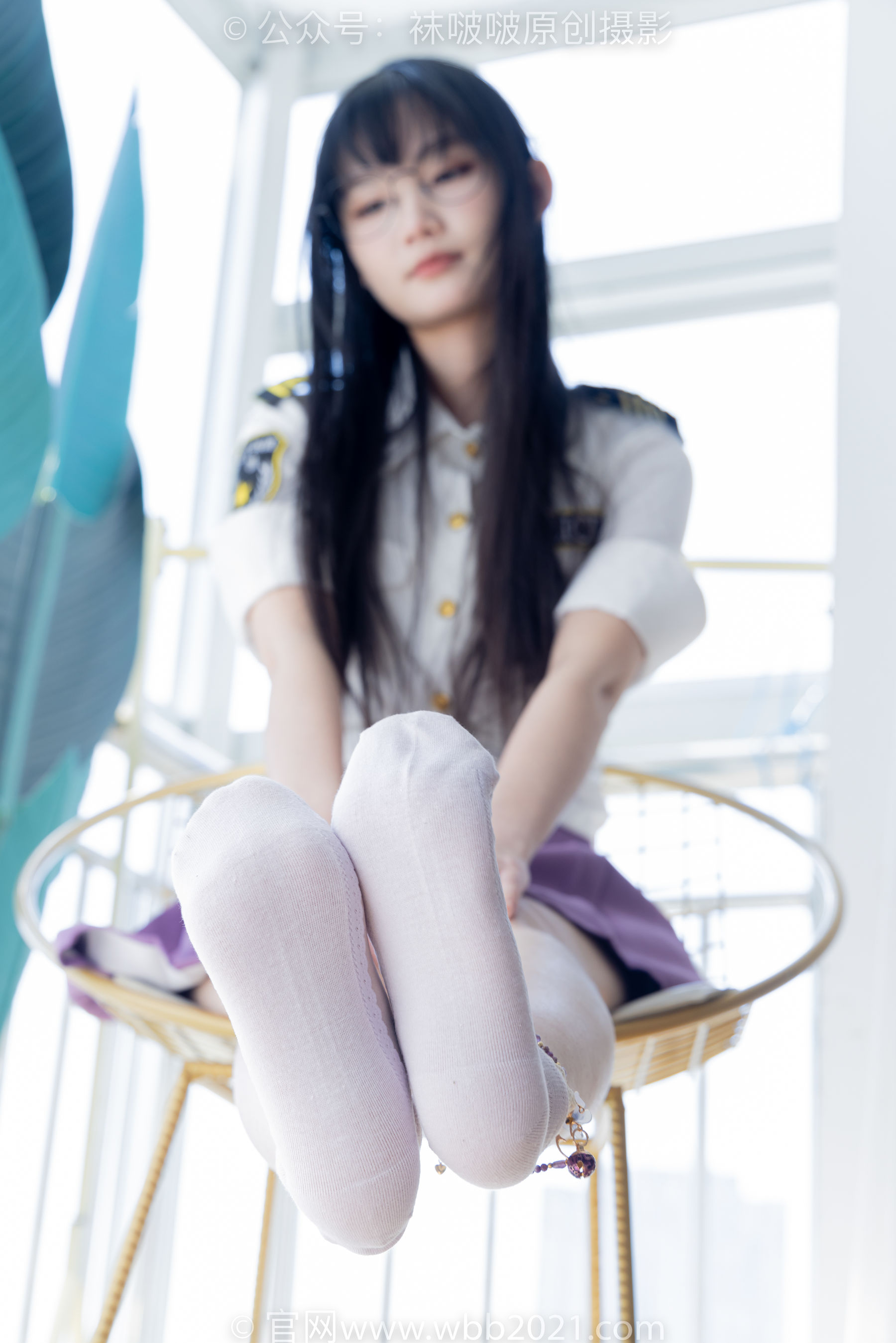 BoBoSocks袜啵啵 No.538 甜甜圈 - 高跟鞋、水晶袜、裸足/(150P)