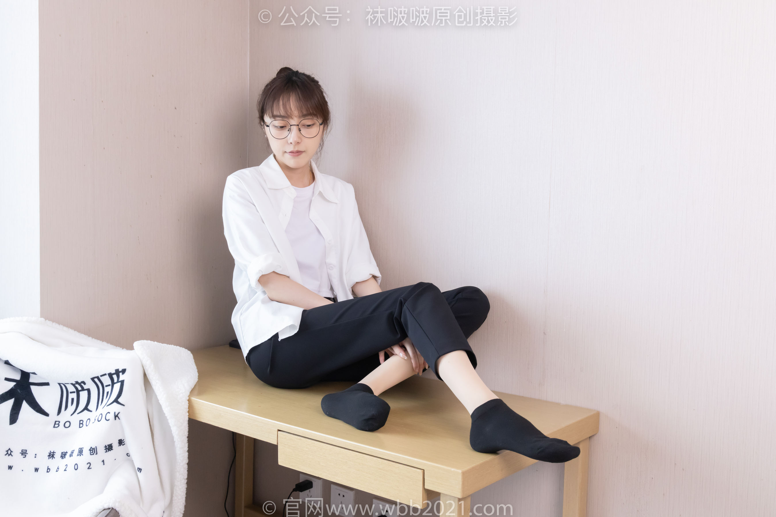 BoBoSocks袜啵啵 No.535 稚予 - 高跟鞋、皮鞋、黑棉袜、薄肉丝、裤里丝/(160P)