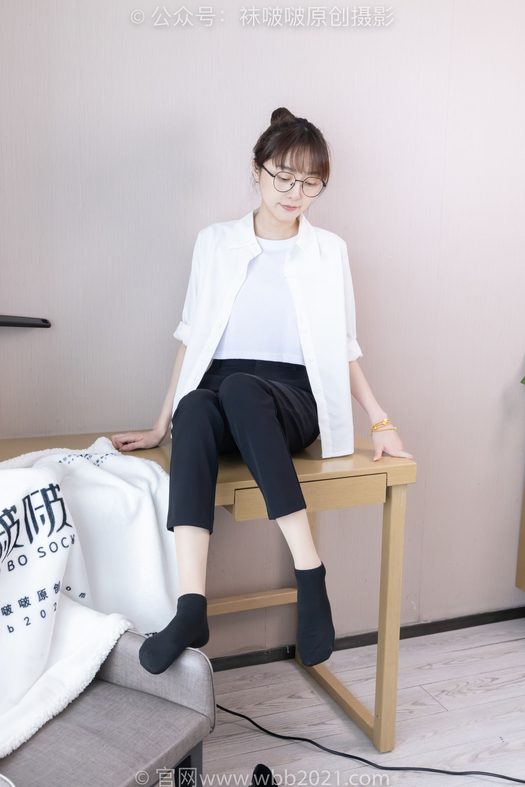 BoBoSocks袜啵啵 No.535 稚予 - 高跟鞋、皮鞋、黑棉袜、薄肉丝、裤里丝/(160P)