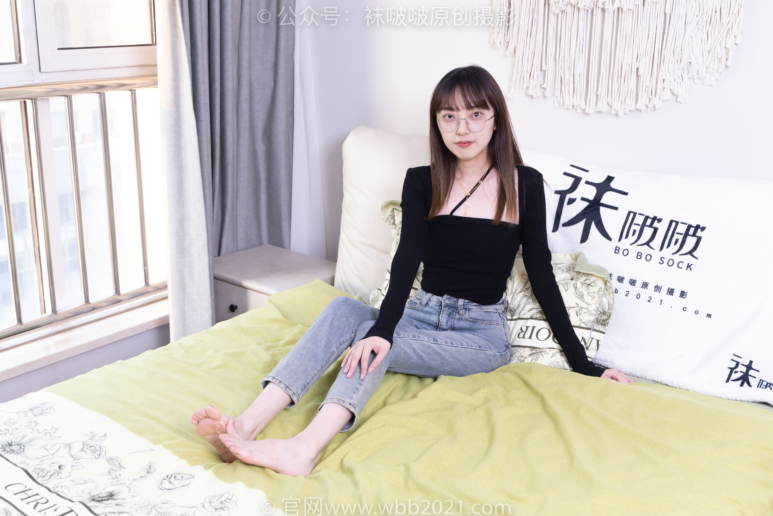 BoBoSocks袜啵啵 No.547 稚予 - 高跟鞋、薄灰丝、裸足、裤里丝/(145P)