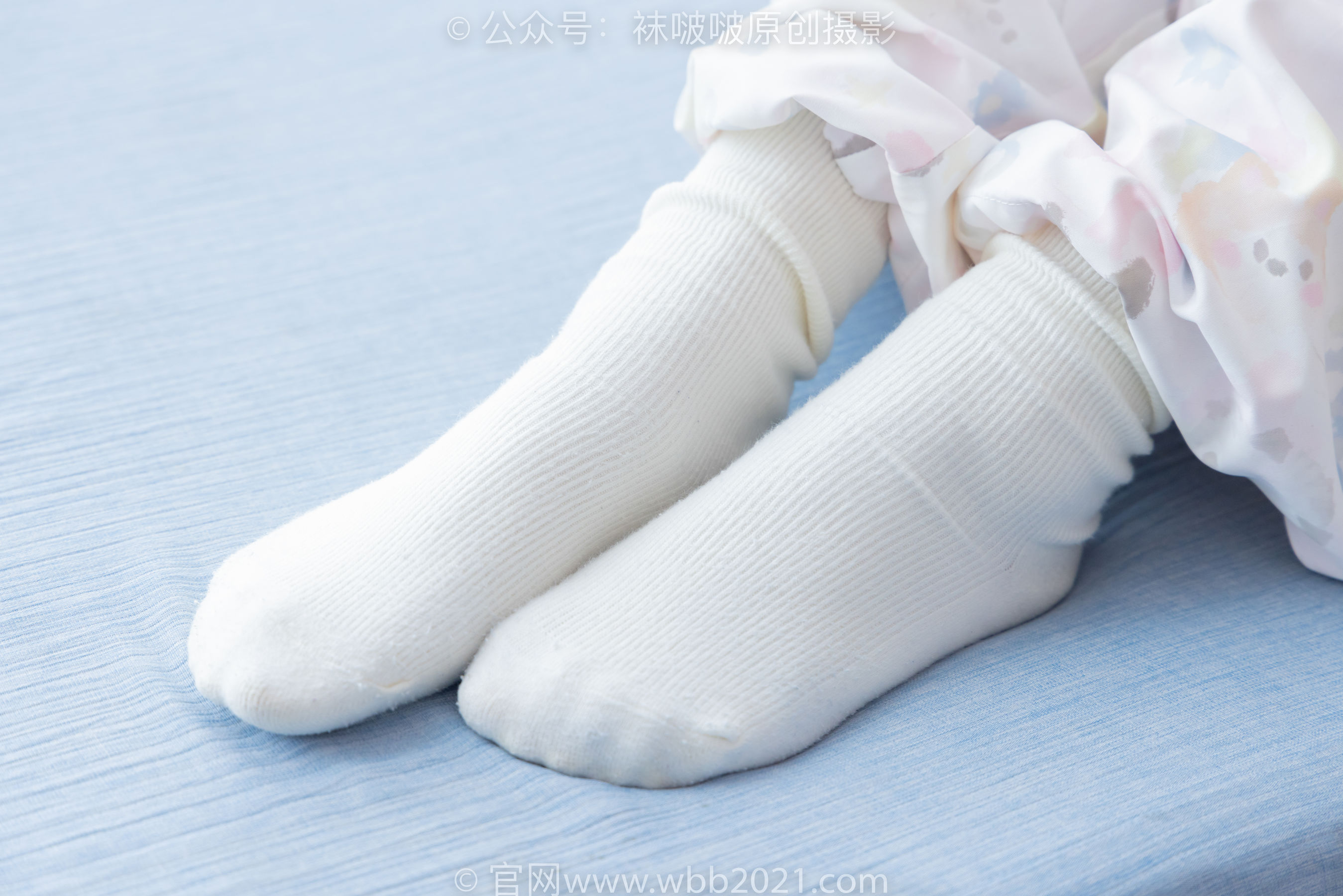 BoBoSocks袜啵啵 No.550 甜甜圈 - 板鞋自然穿脏白棉袜/(148P)