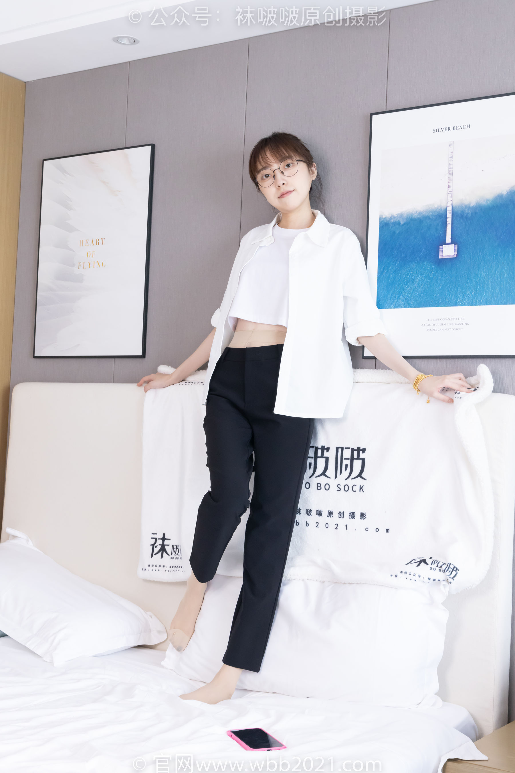 BoBoSocks袜啵啵 No.535 稚予 - 高跟鞋、皮鞋、黑棉袜、薄肉丝、裤里丝/(160P)