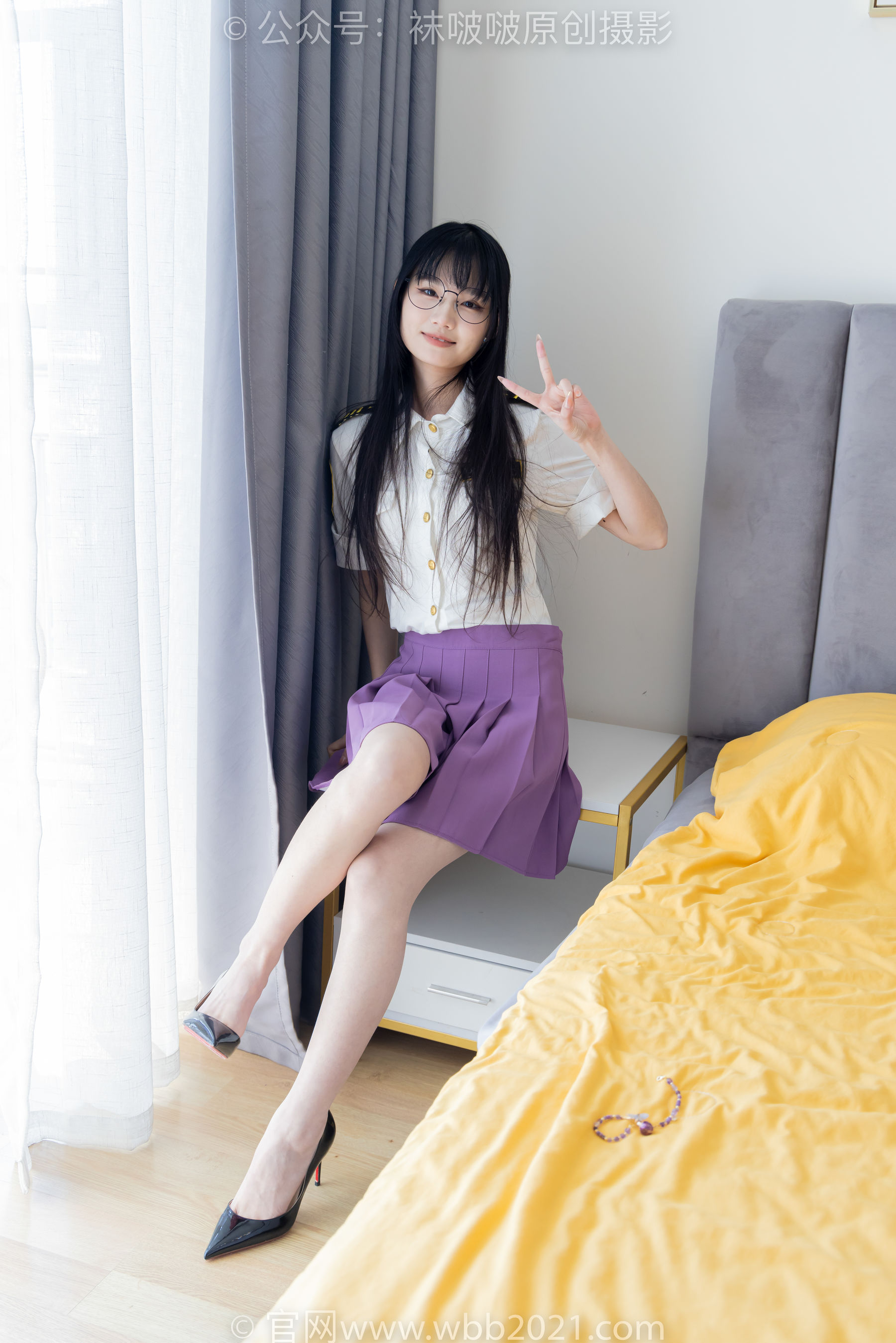 BoBoSocks袜啵啵 No.538 甜甜圈 - 高跟鞋、水晶袜、裸足/(150P)